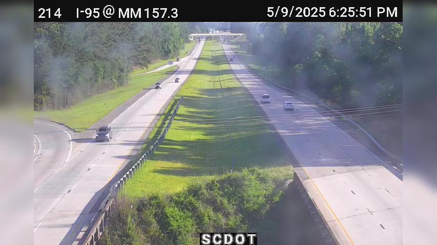 Traffic Cam Village Green: I-95 @ MM 157.3 (US)