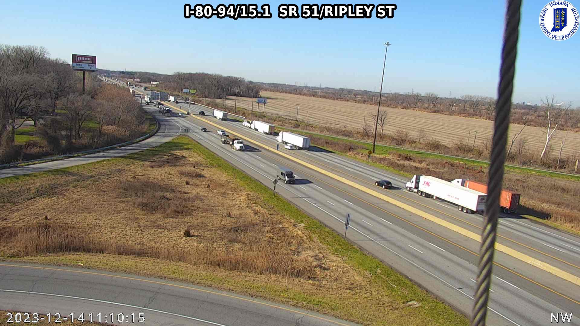 Traffic Cam Lake Station: I-94: I-80-94/15.1 SR 51/RIPLEY ST : I-80-94/15.1 SR 51/RIPLEY ST