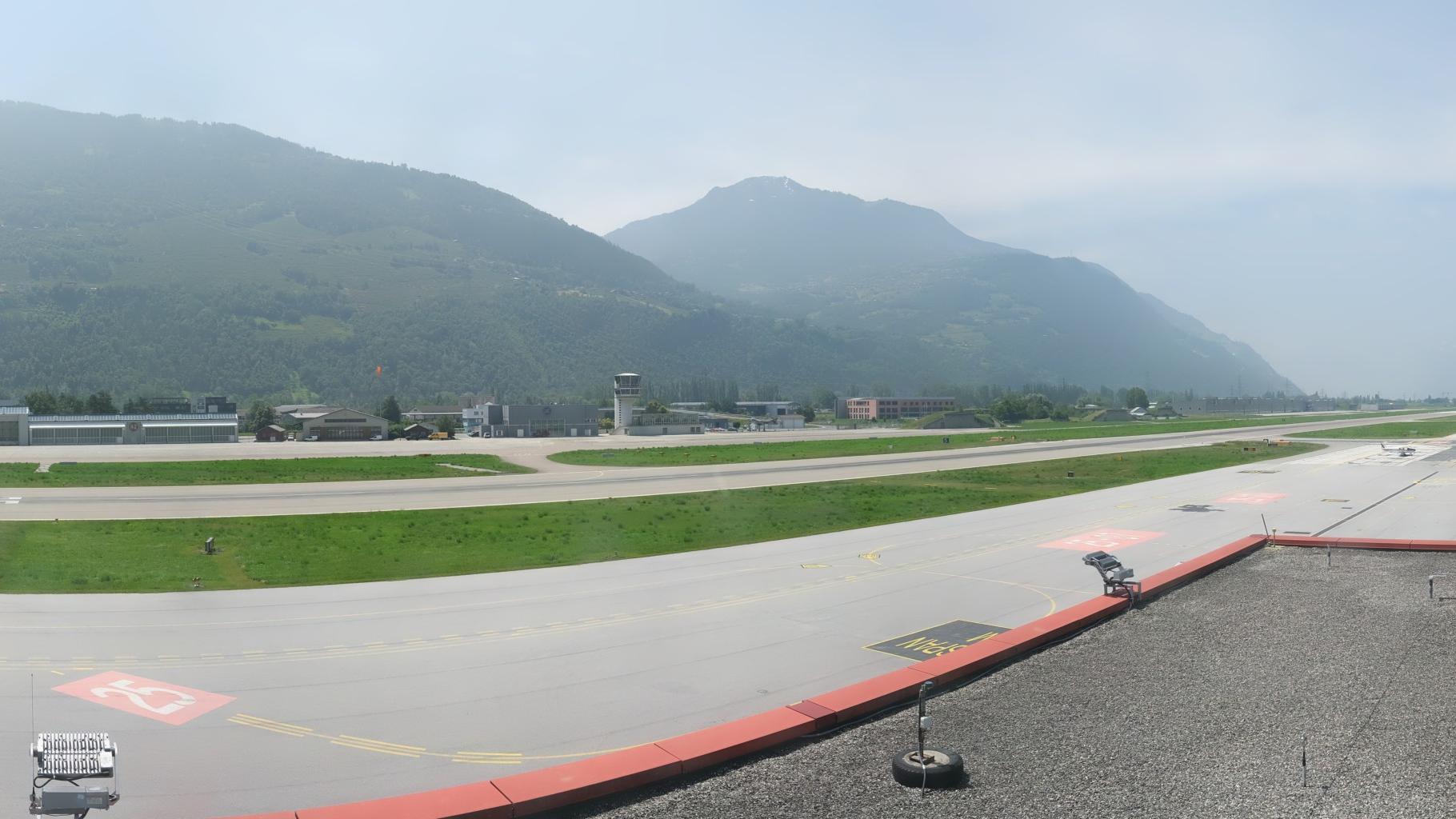 Conthey airport Webcam