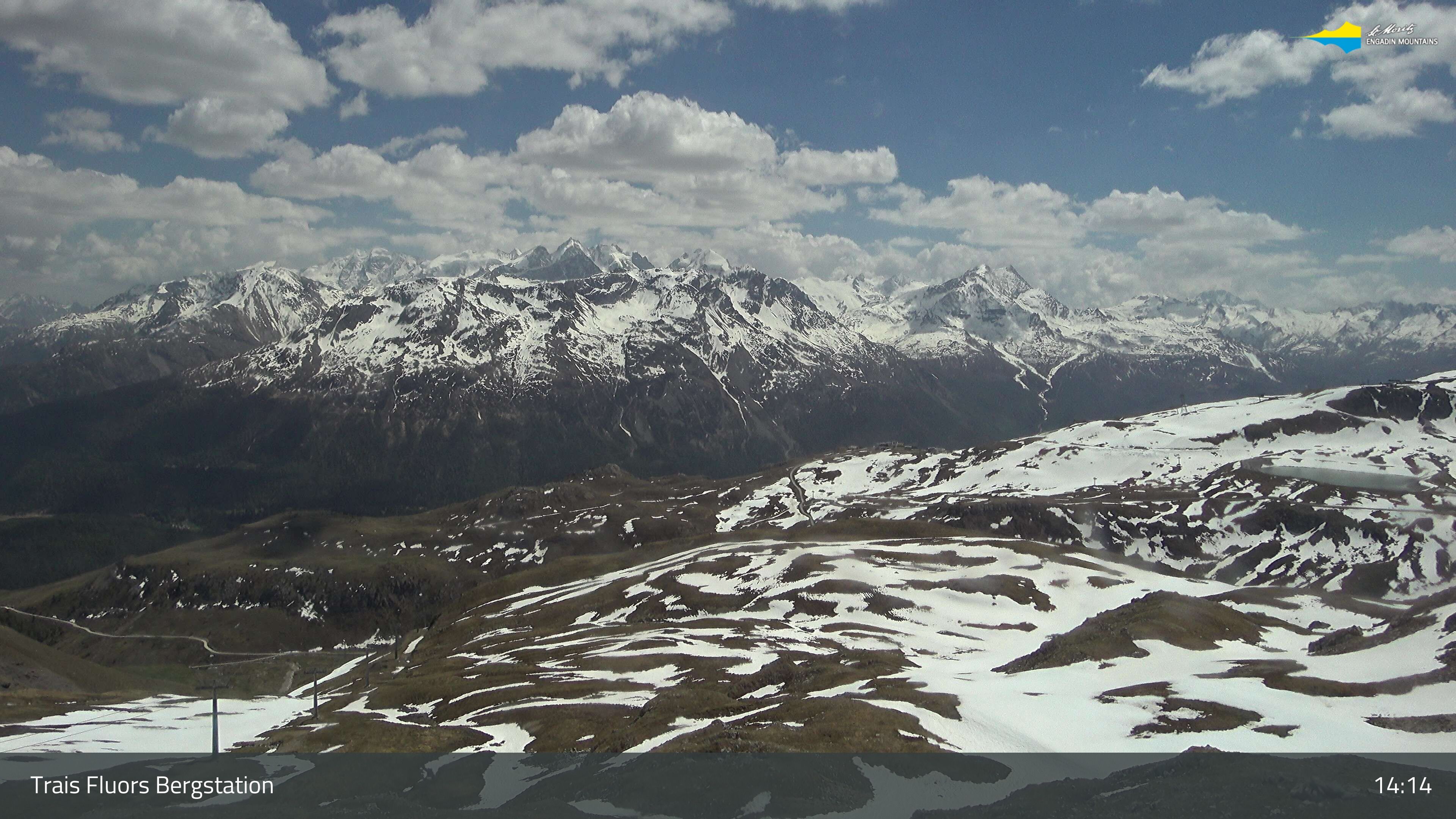 Celerina: Trais Fluors Bergstation, Corviglia - St. Moritz