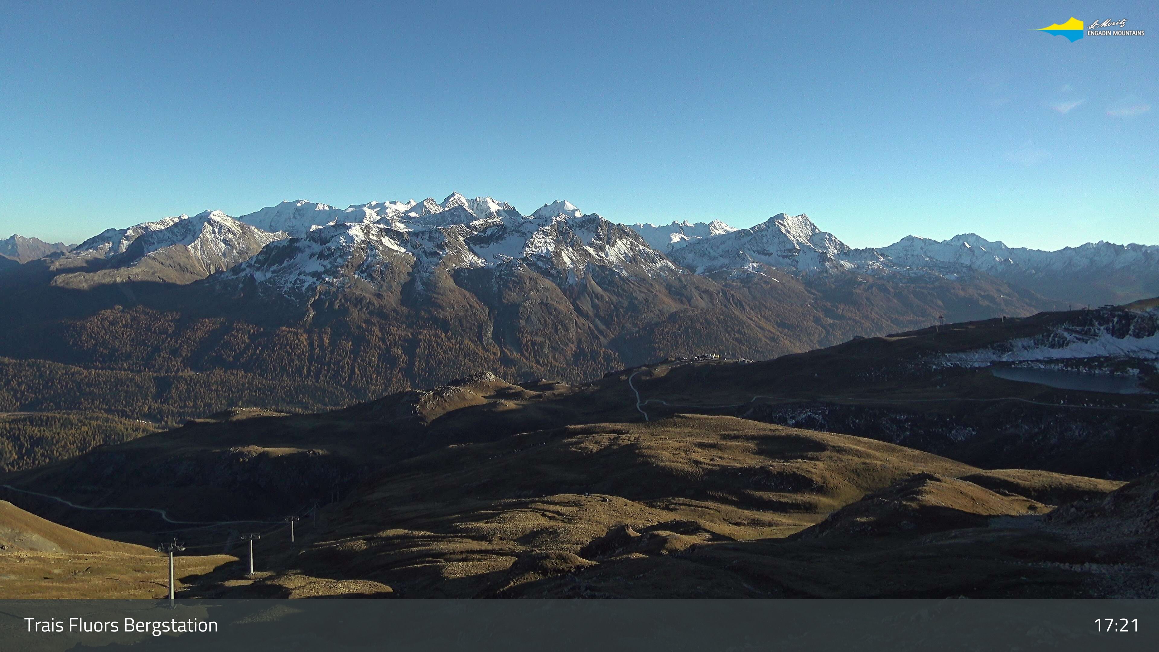 Celerina: Trais Fluors Bergstation, Corviglia - St. Moritz