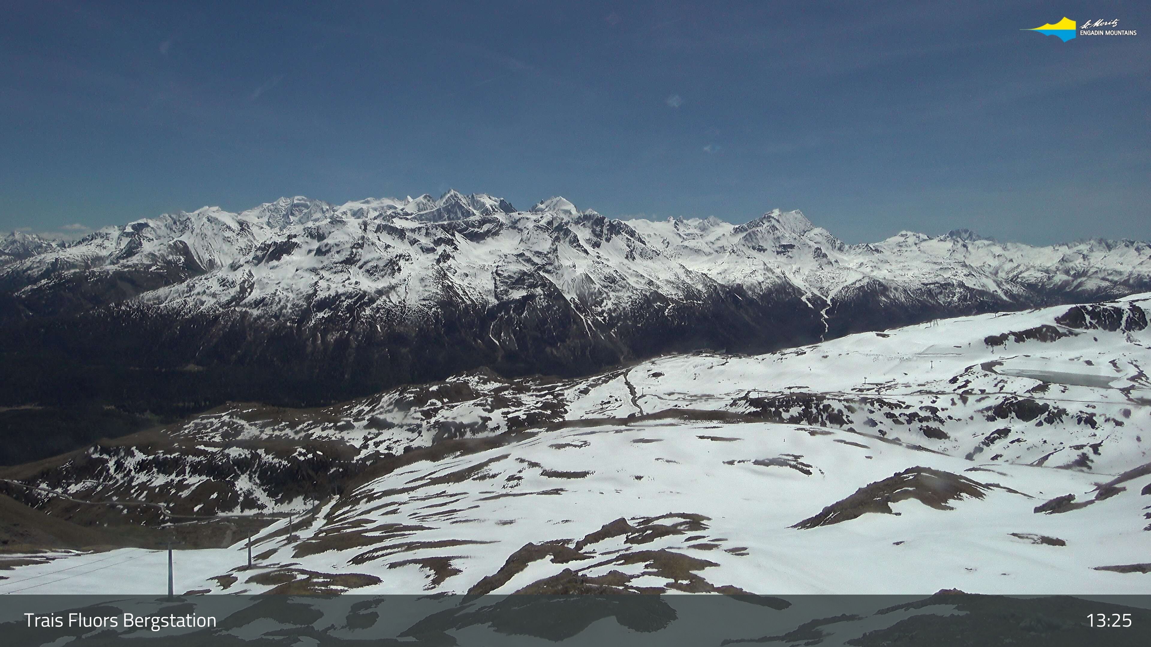 Celerina: Trais Fluors Bergstation, Corviglia - St. Moritz