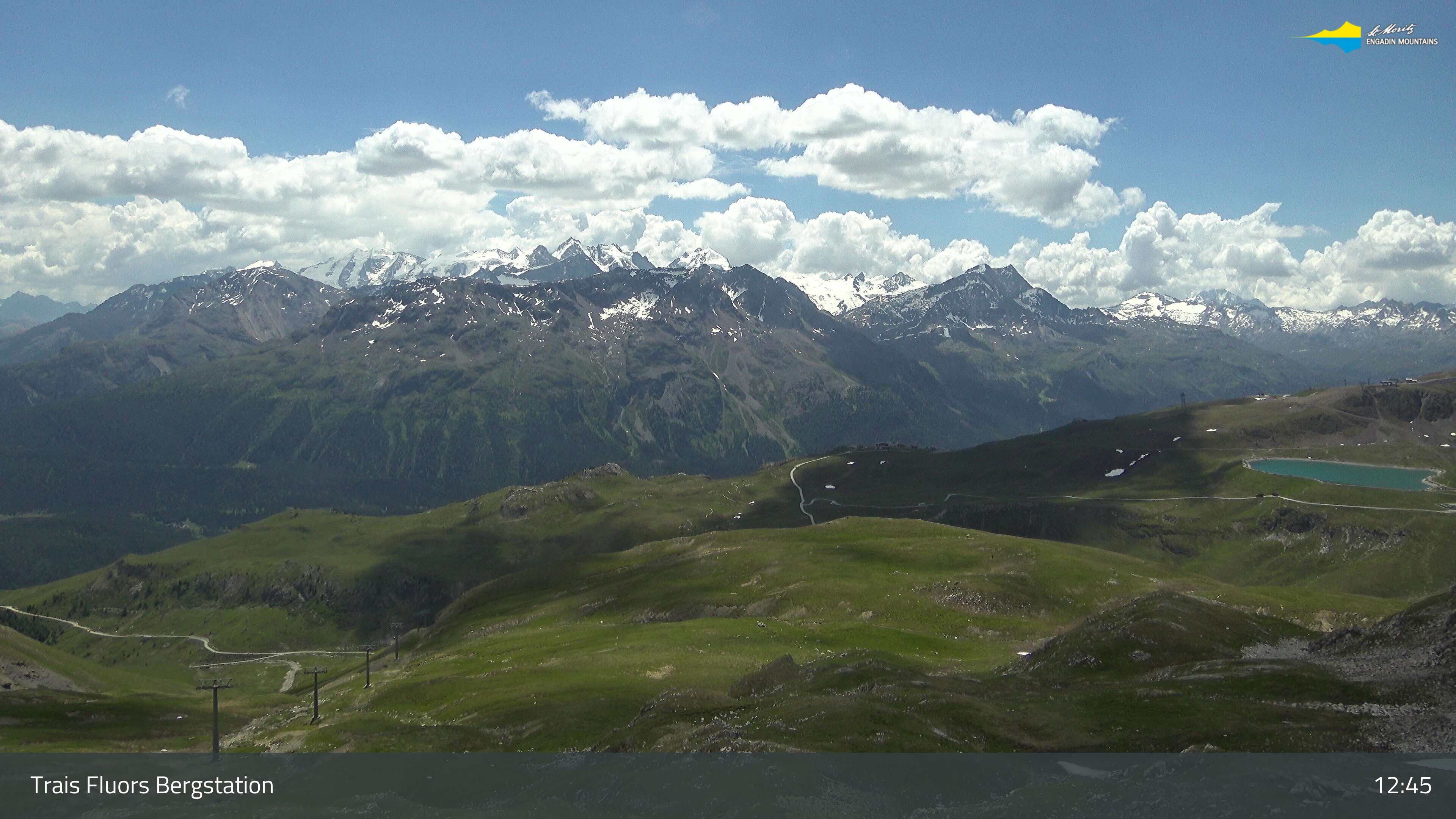 Celerina: Trais Fluors Bergstation, Corviglia - St. Moritz