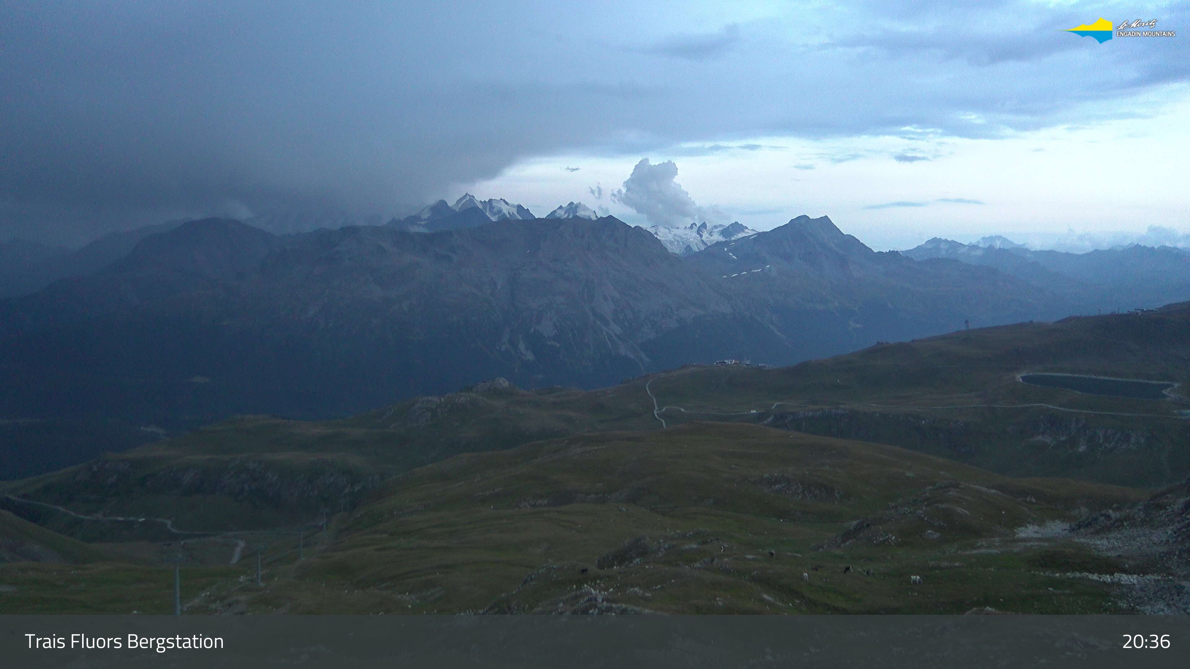 Celerina: Trais Fluors Bergstation, Corviglia - St. Moritz