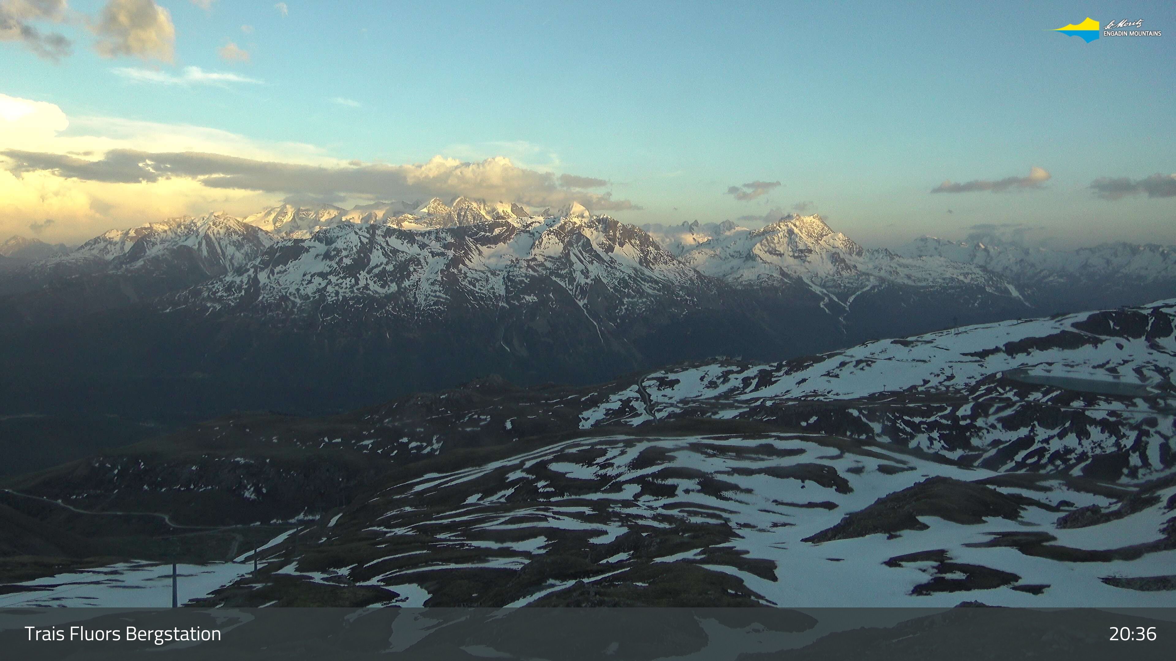 Celerina: Trais Fluors Bergstation, Corviglia - St. Moritz