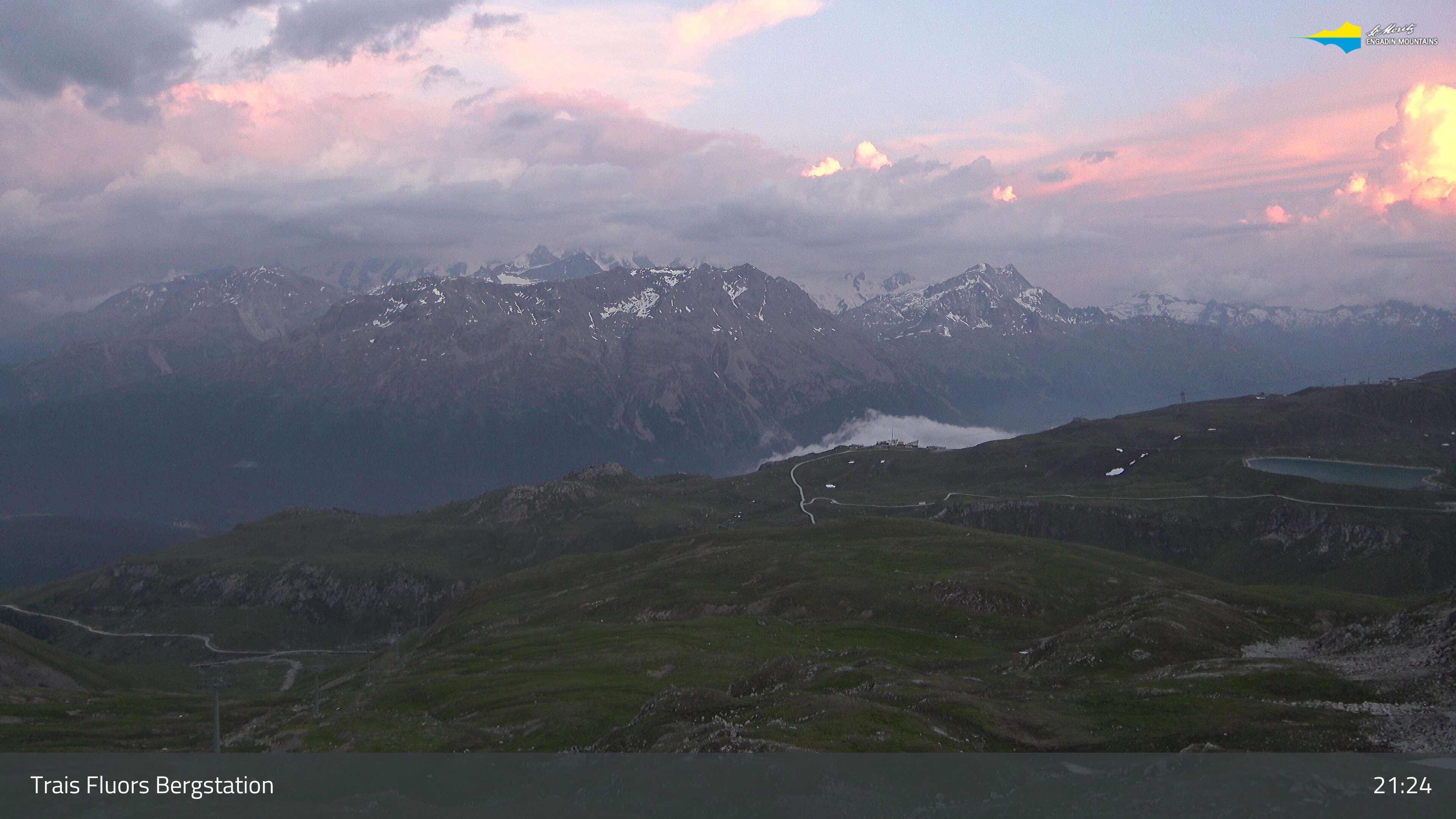 Celerina: Trais Fluors Bergstation, Corviglia - St. Moritz