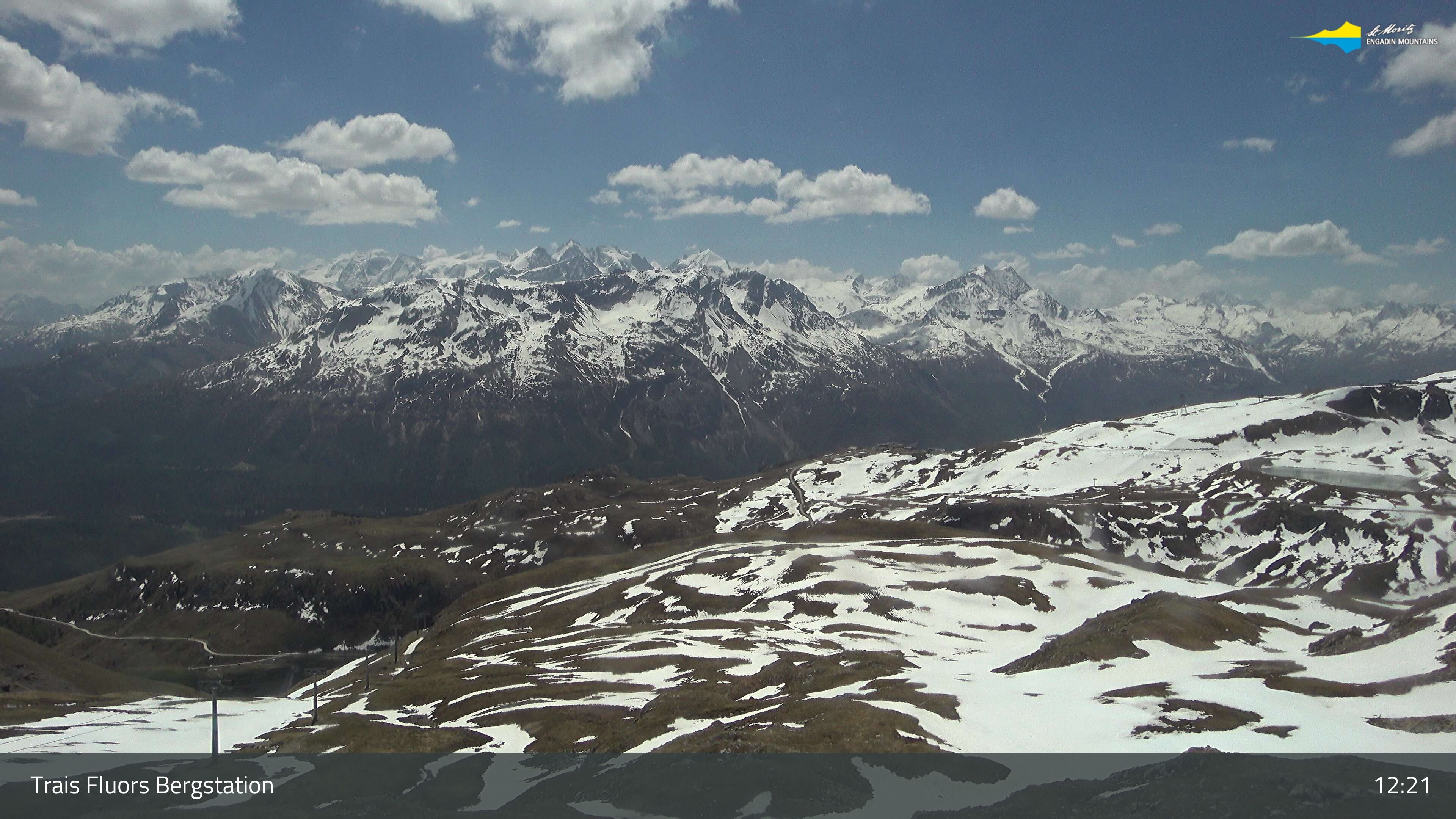Celerina: Trais Fluors Bergstation, Corviglia - St. Moritz