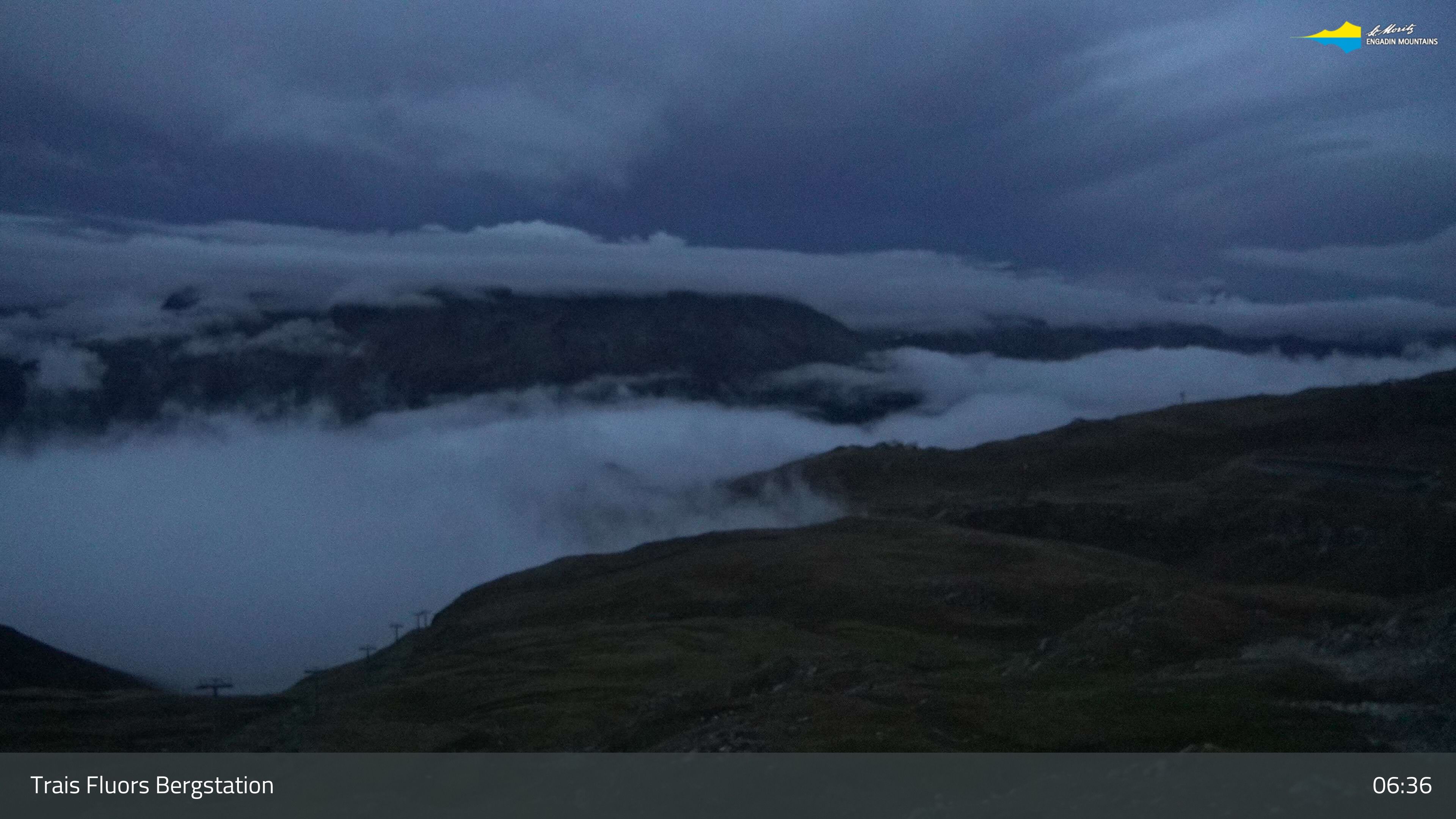 Celerina: Trais Fluors Bergstation - Corviglia - St Moritz