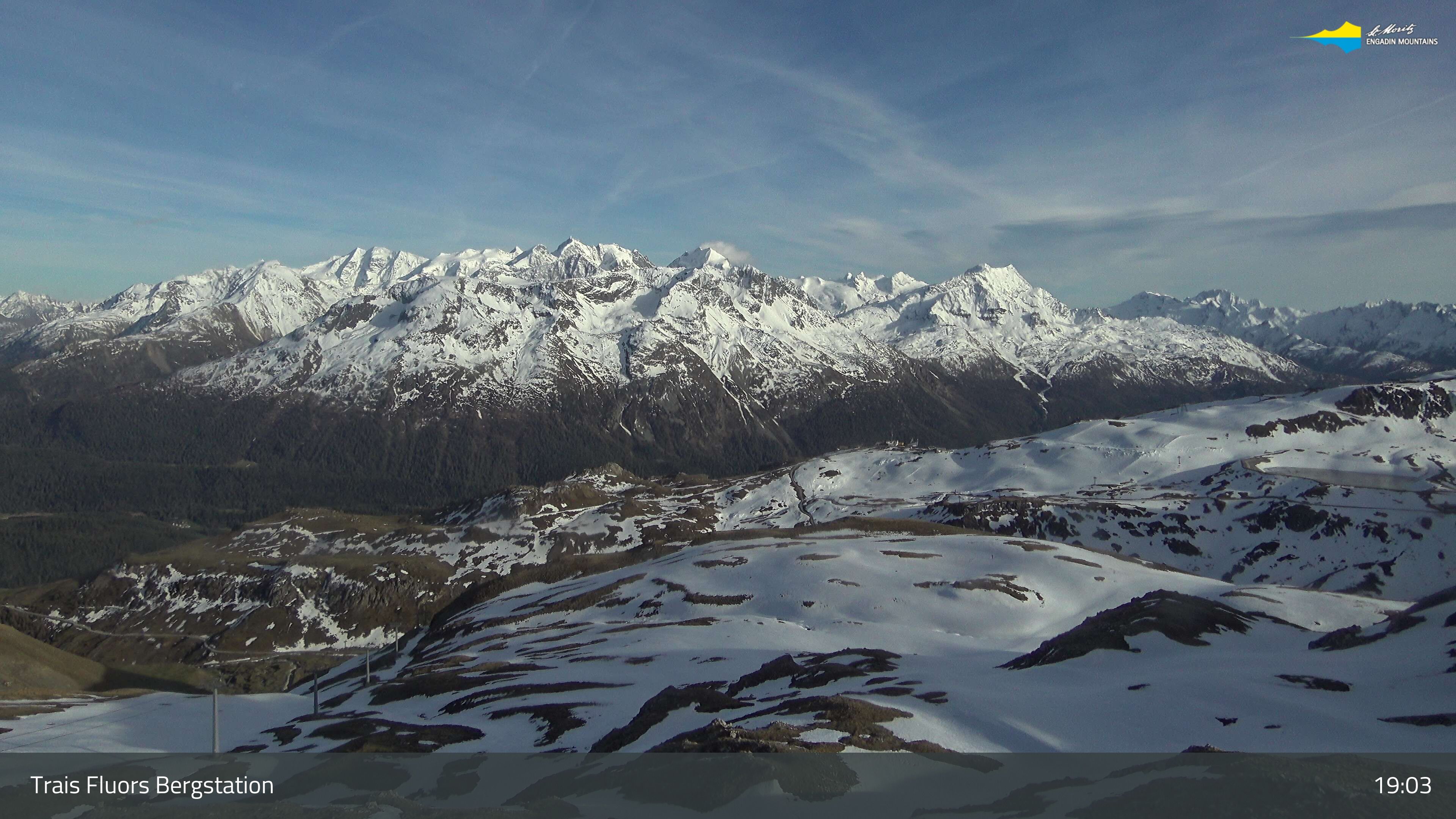 Celerina: Trais Fluors Bergstation, Corviglia - St. Moritz