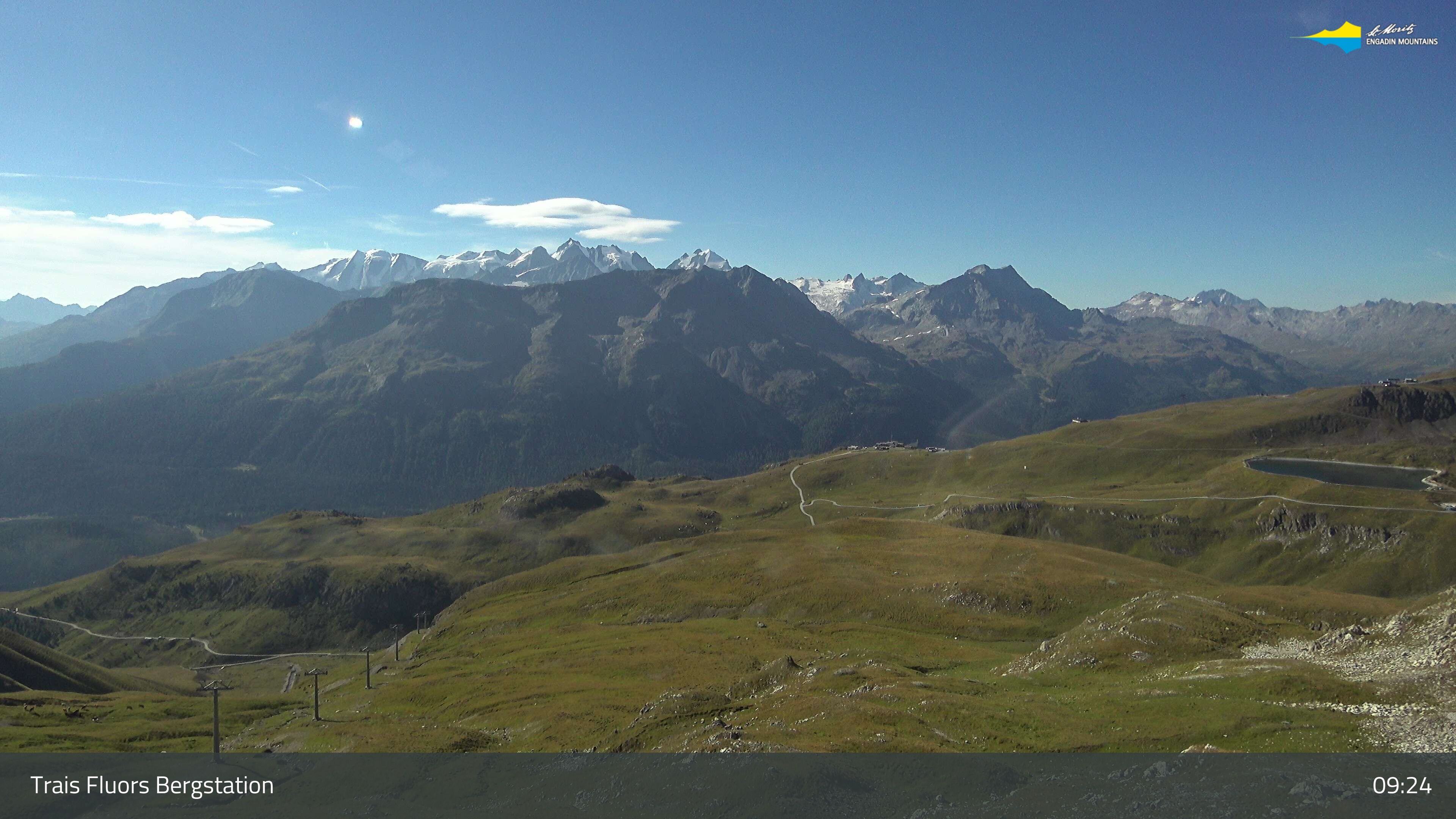 Celerina: Trais Fluors Bergstation, Corviglia - St. Moritz