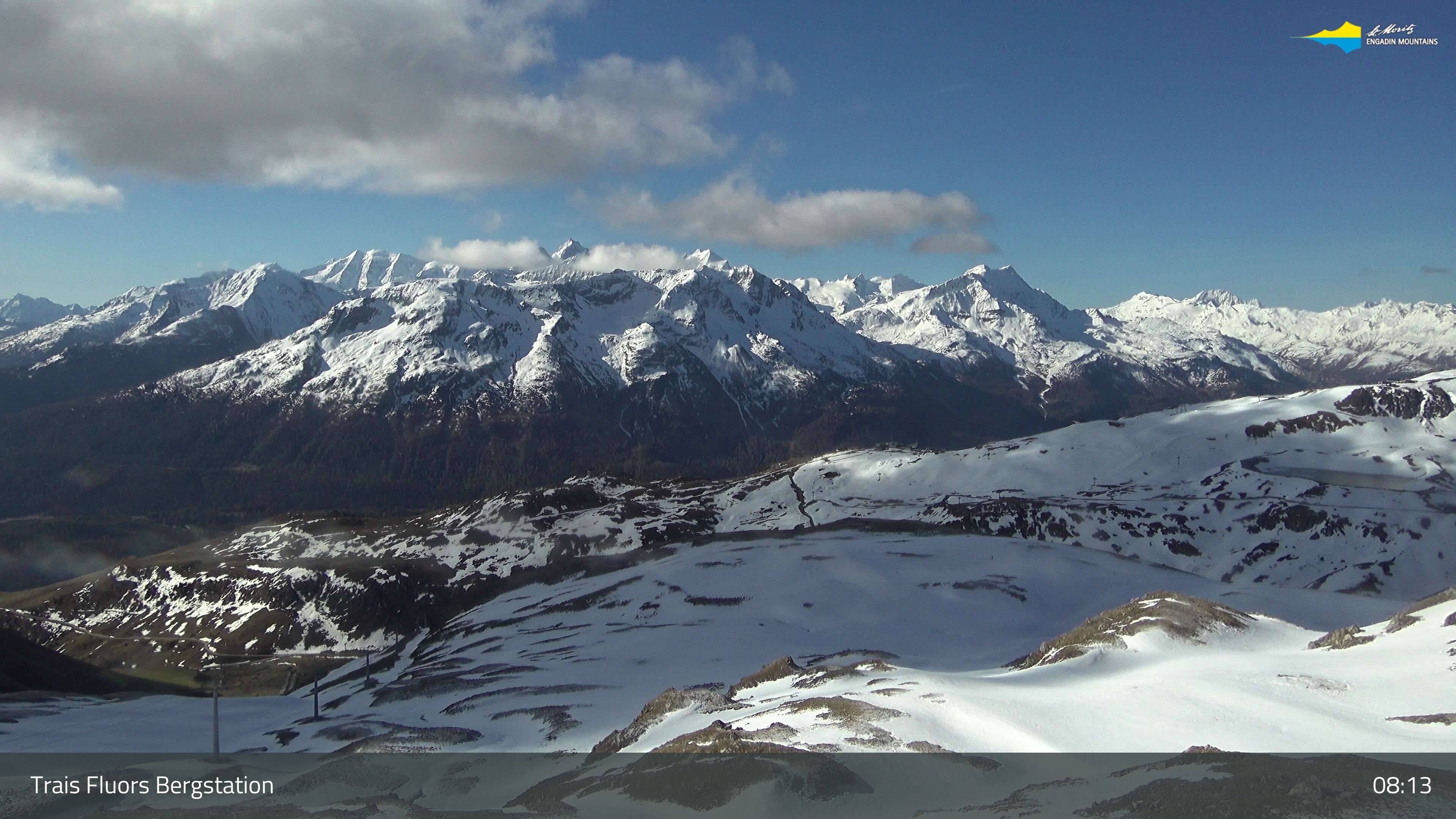 Celerina: Trais Fluors Bergstation, Corviglia - St. Moritz