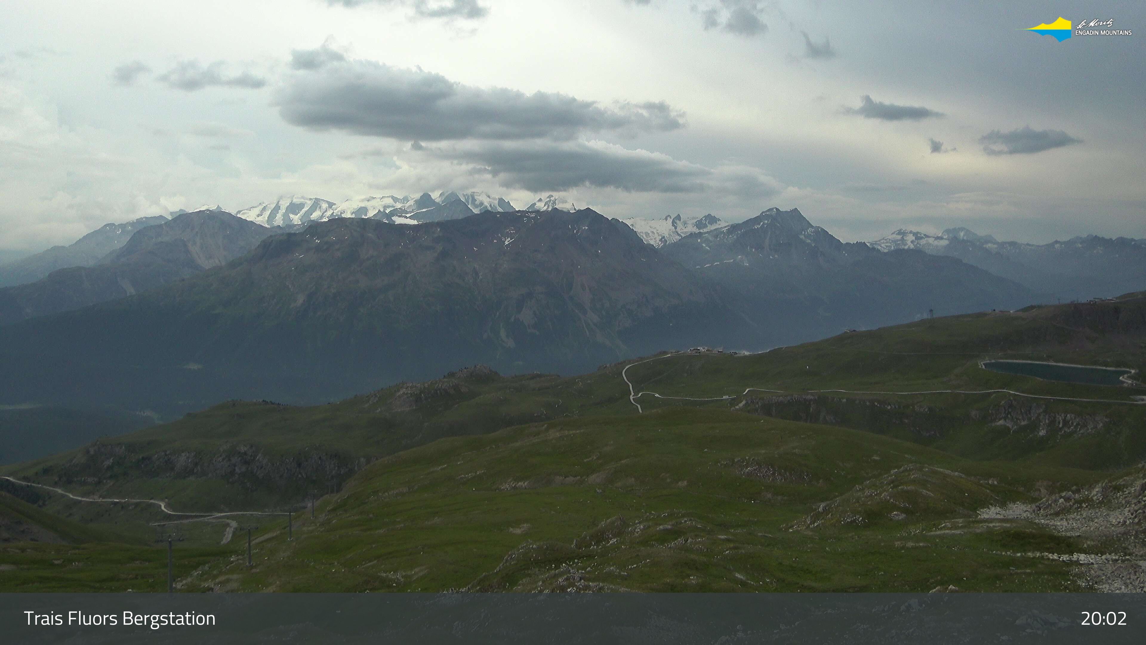 Celerina: Trais Fluors Bergstation, Corviglia - St. Moritz
