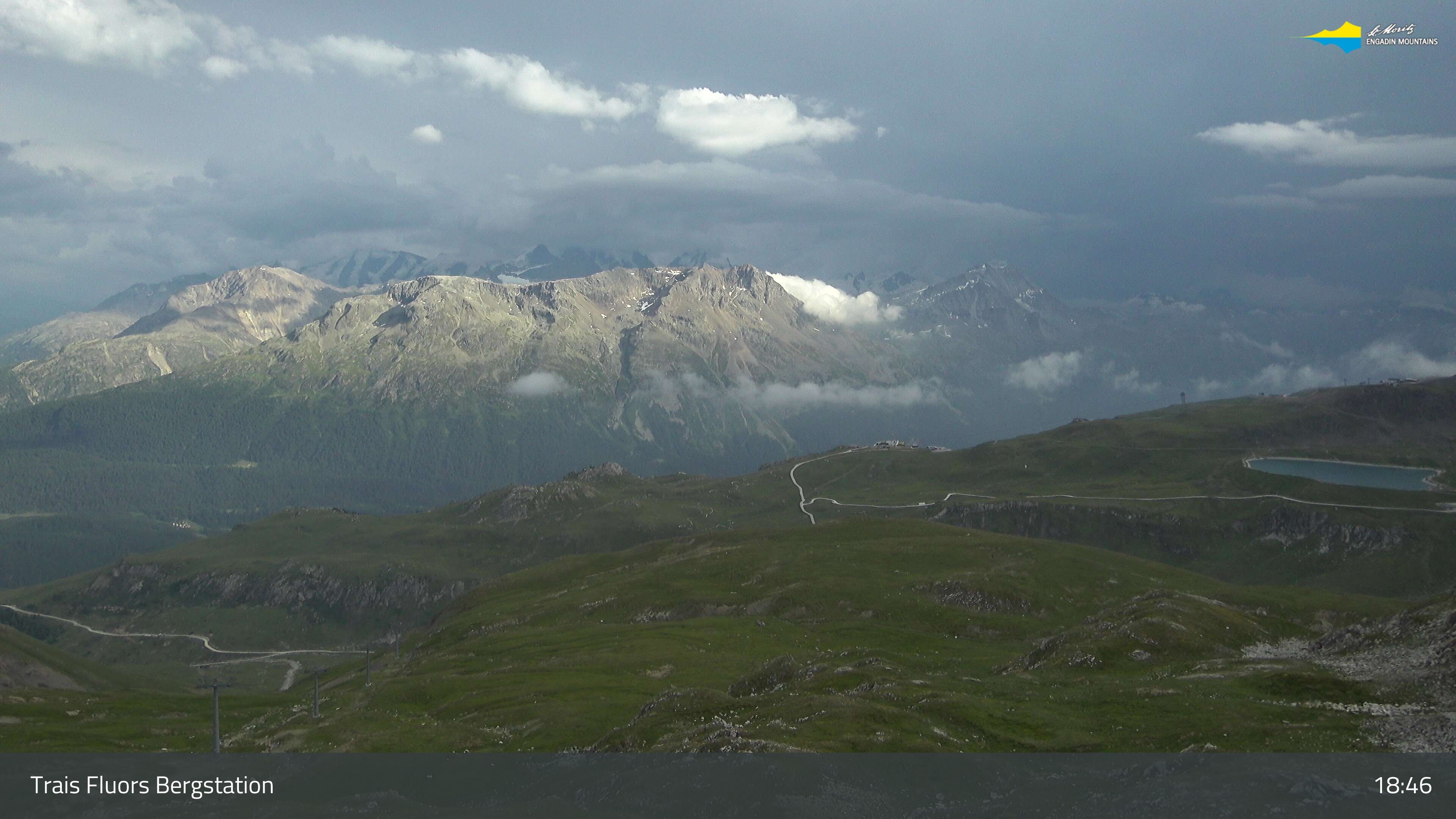 Celerina: Trais Fluors Bergstation, Corviglia - St. Moritz