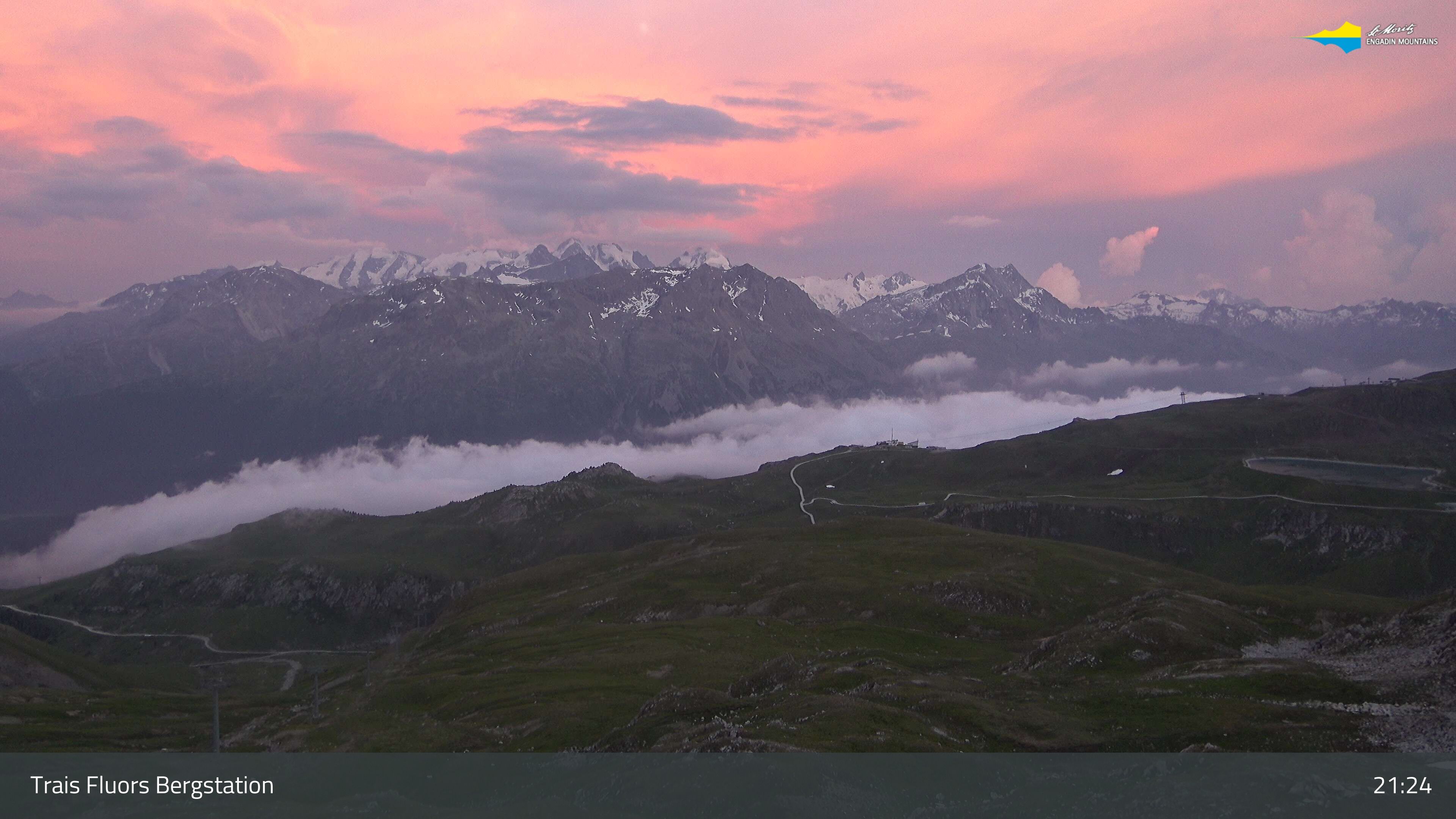 Celerina: Trais Fluors Bergstation, Corviglia - St. Moritz