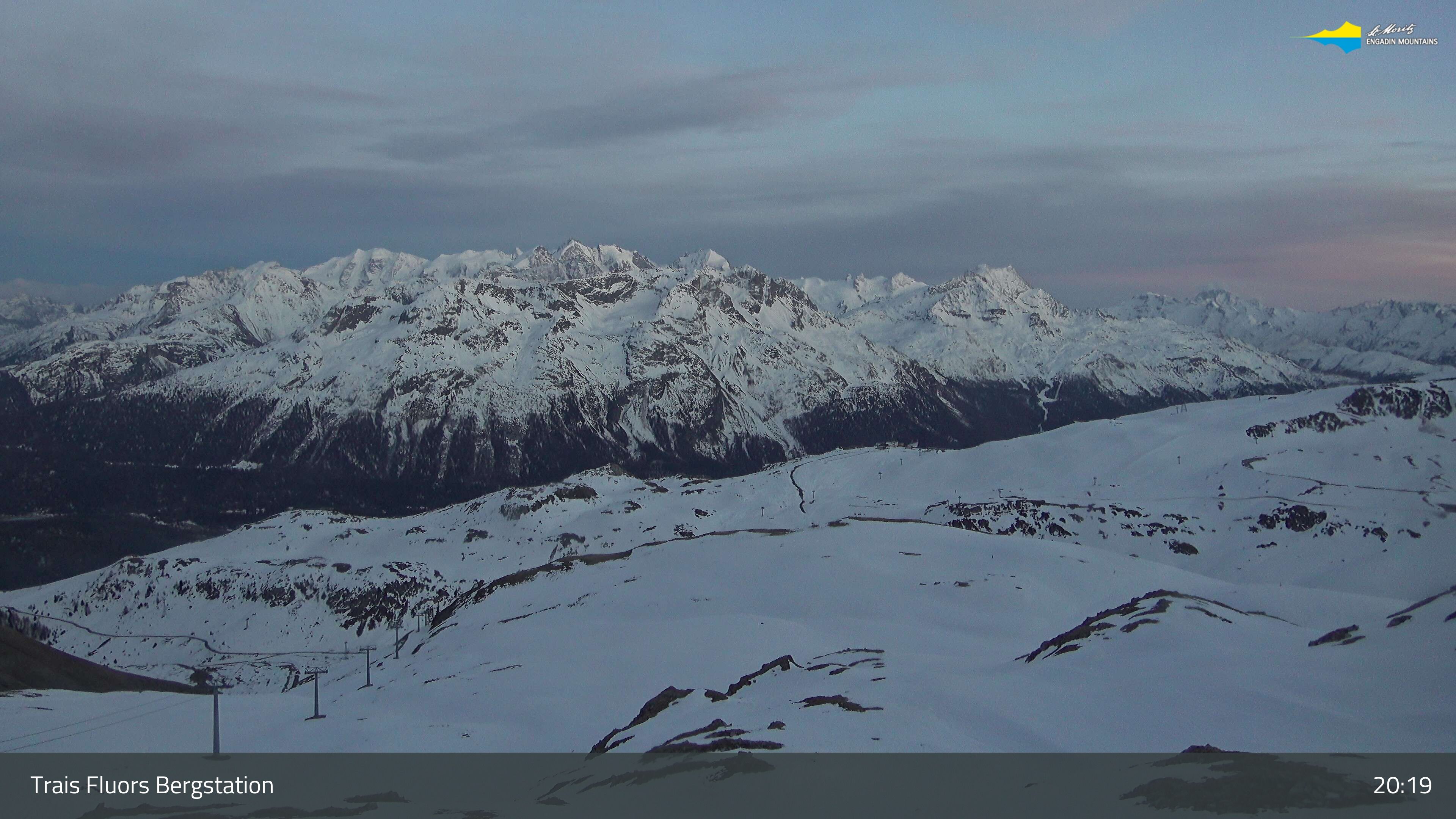 Celerina: Trais Fluors Bergstation, Corviglia - St. Moritz