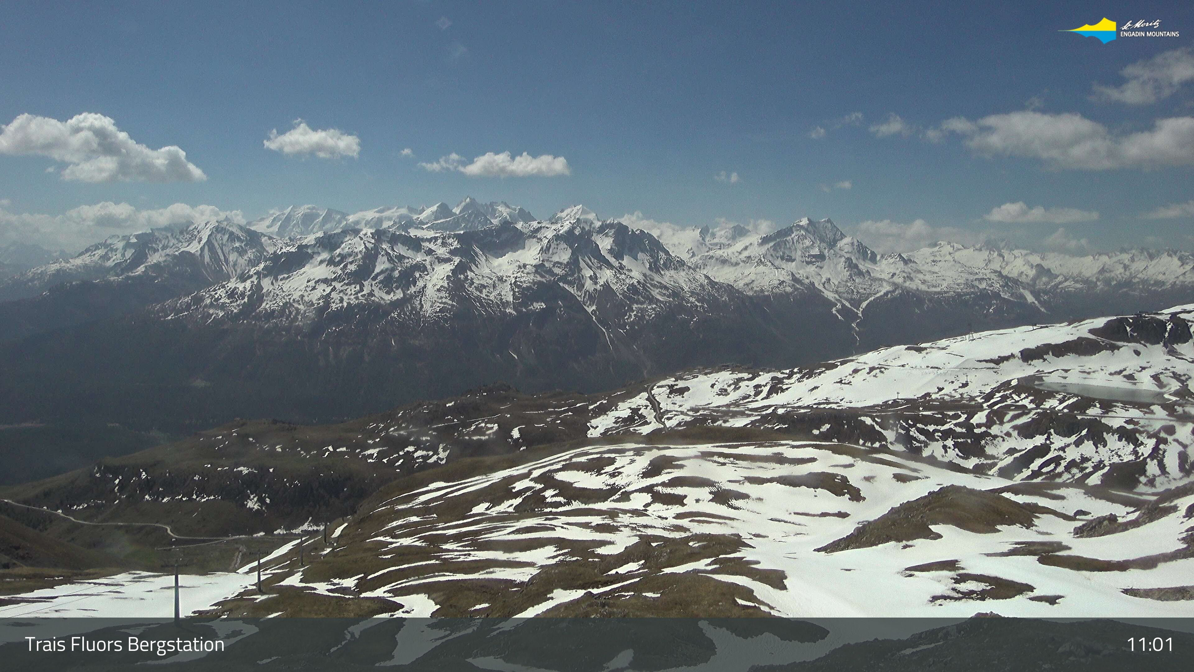 Celerina: Trais Fluors Bergstation, Corviglia - St. Moritz