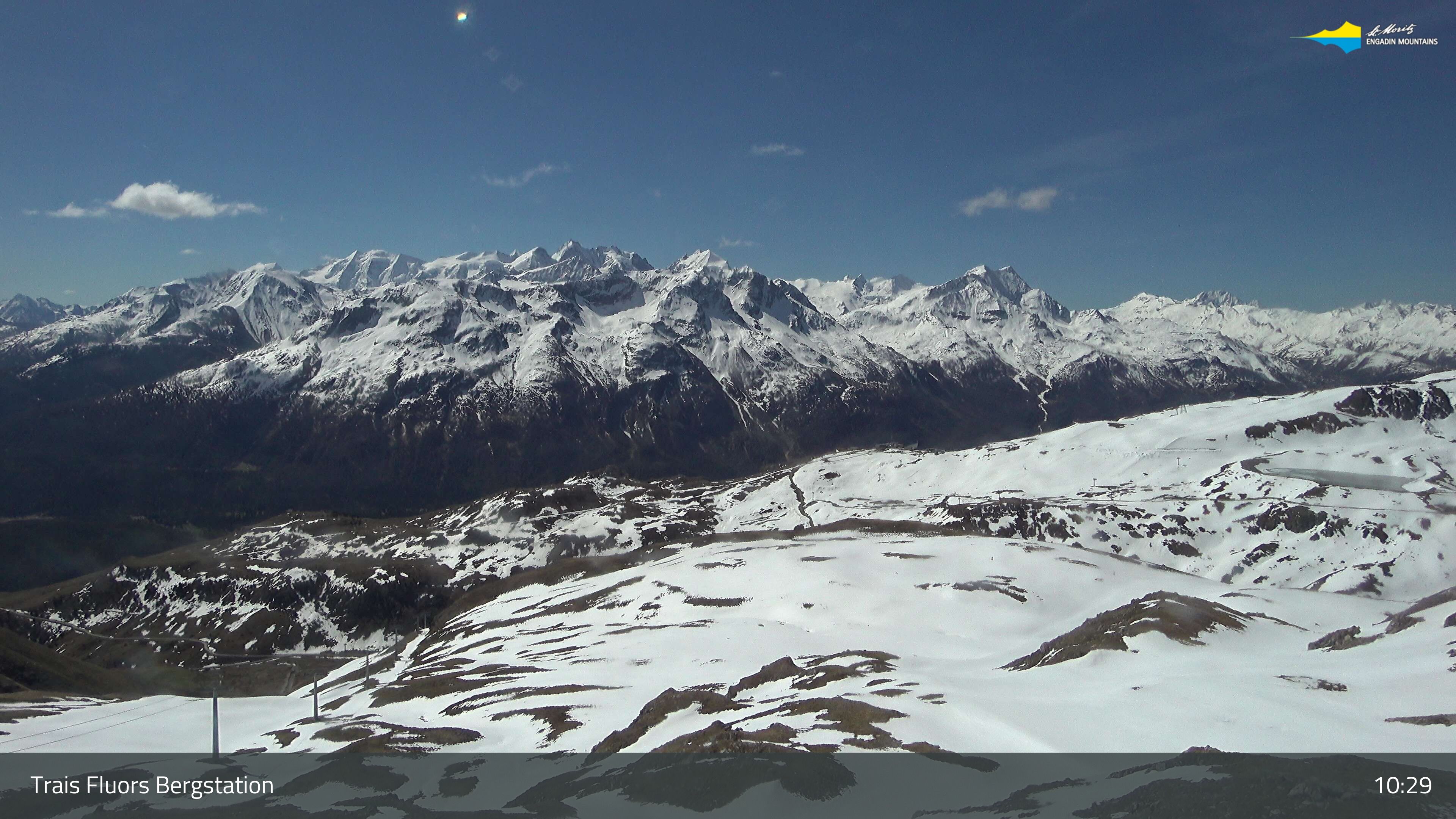 Celerina: Trais Fluors Bergstation, Corviglia - St. Moritz