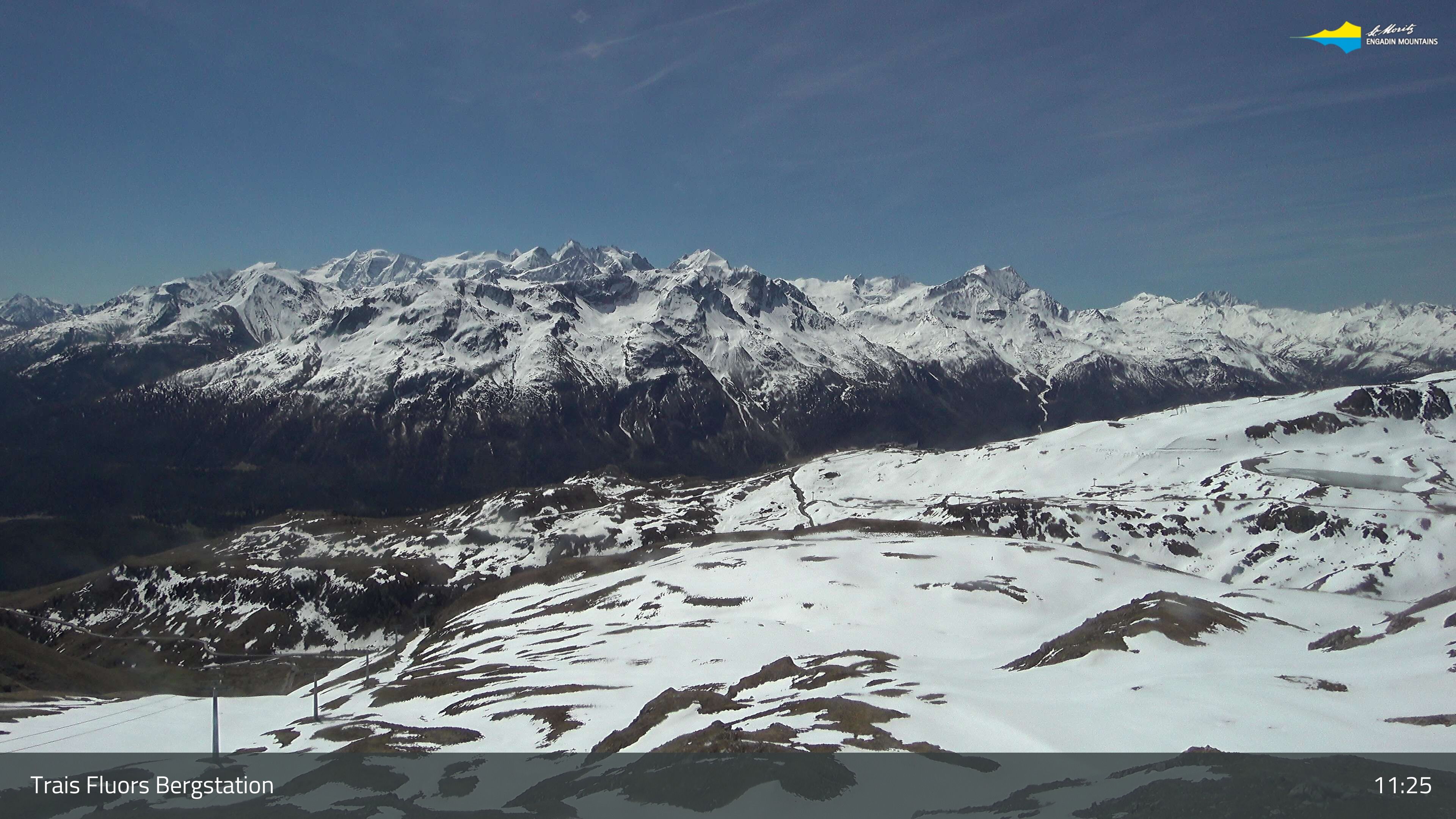 Celerina: Trais Fluors Bergstation, Corviglia - St. Moritz
