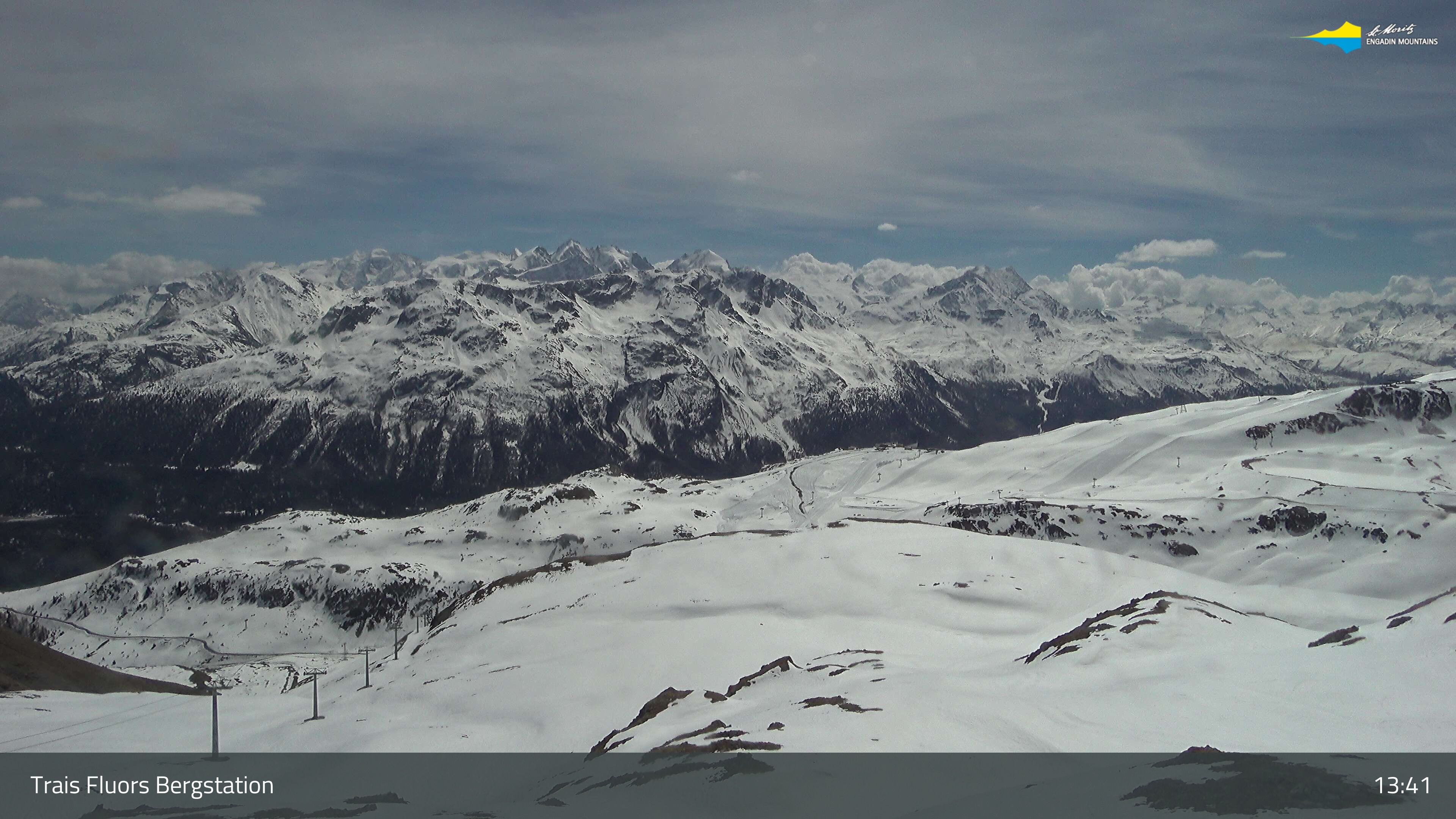 Celerina: Trais Fluors Bergstation, Corviglia - St. Moritz