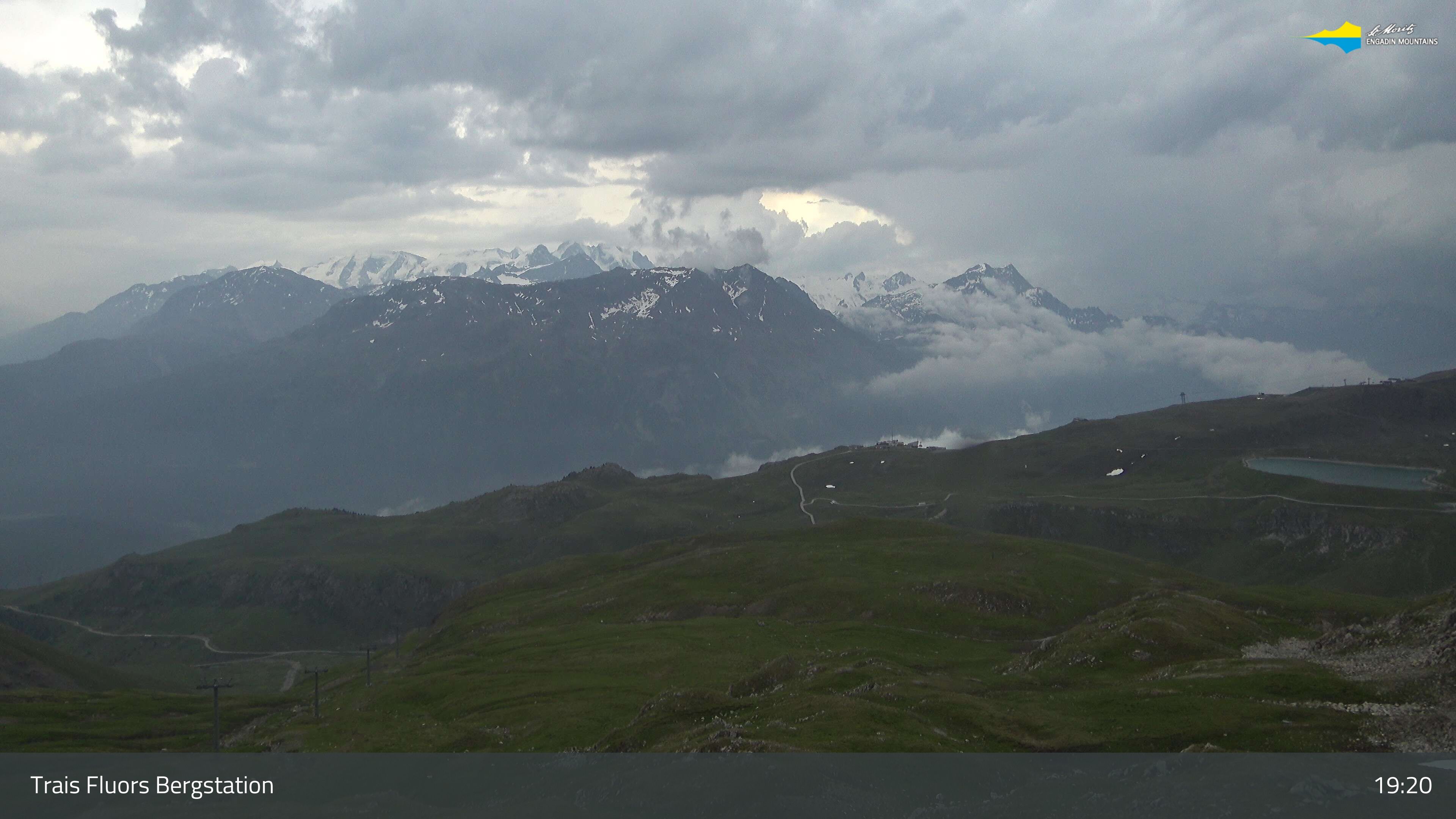 Celerina: Trais Fluors Bergstation, Corviglia - St. Moritz