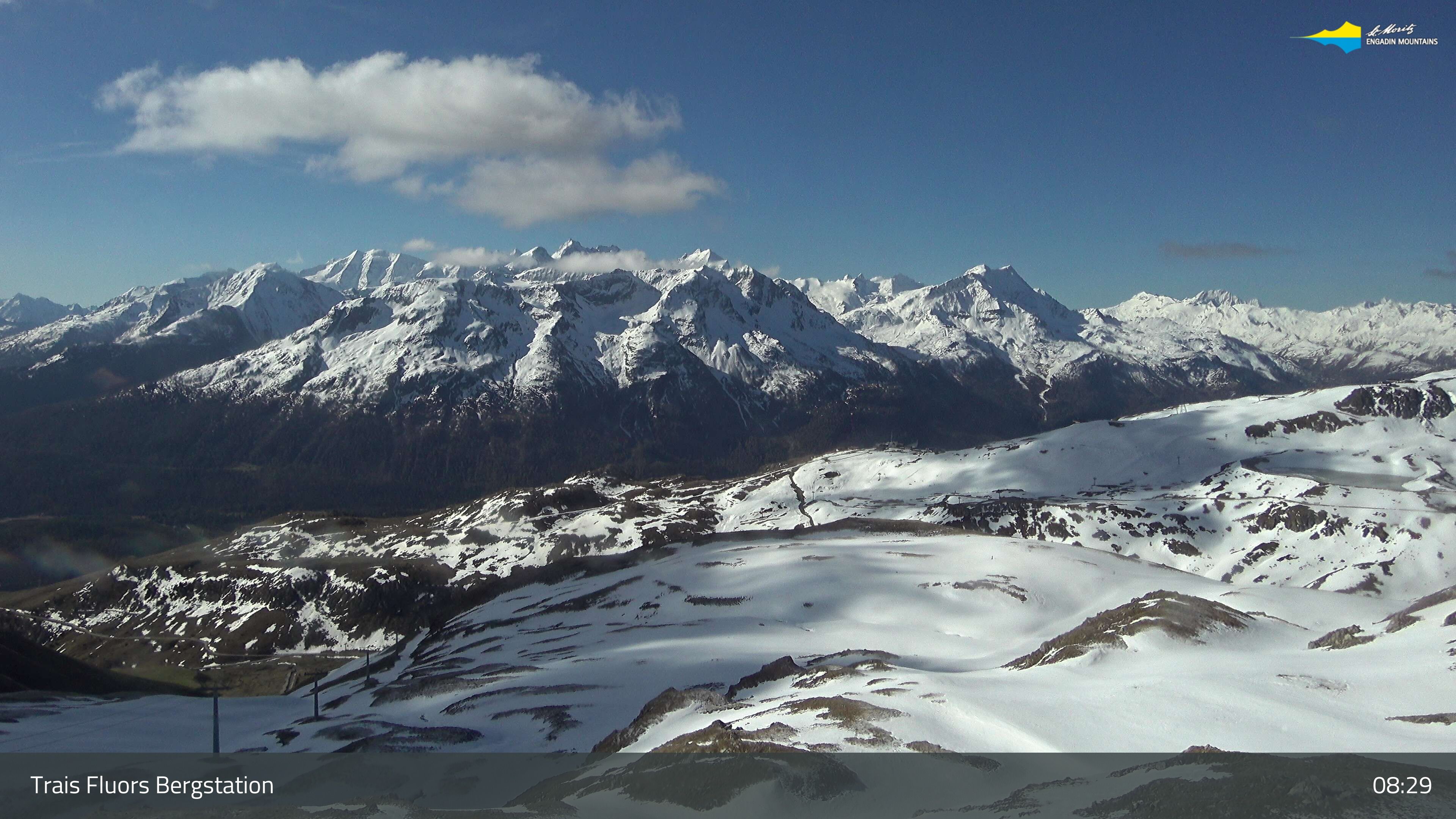 Celerina: Trais Fluors Bergstation, Corviglia - St. Moritz