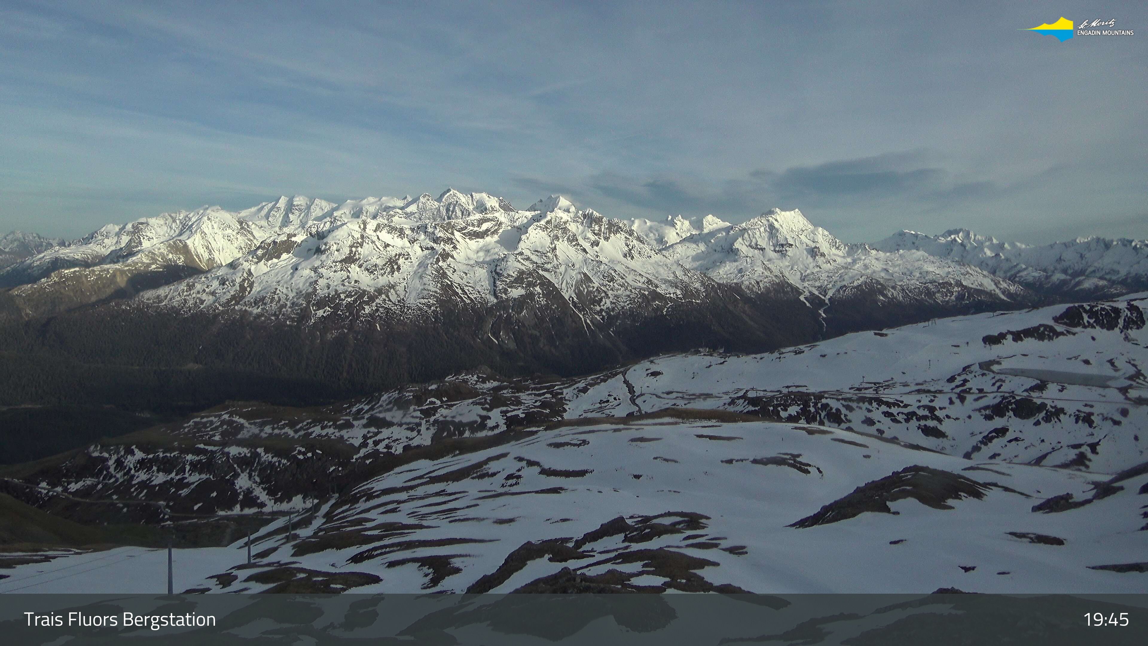 Celerina: Trais Fluors Bergstation, Corviglia - St. Moritz