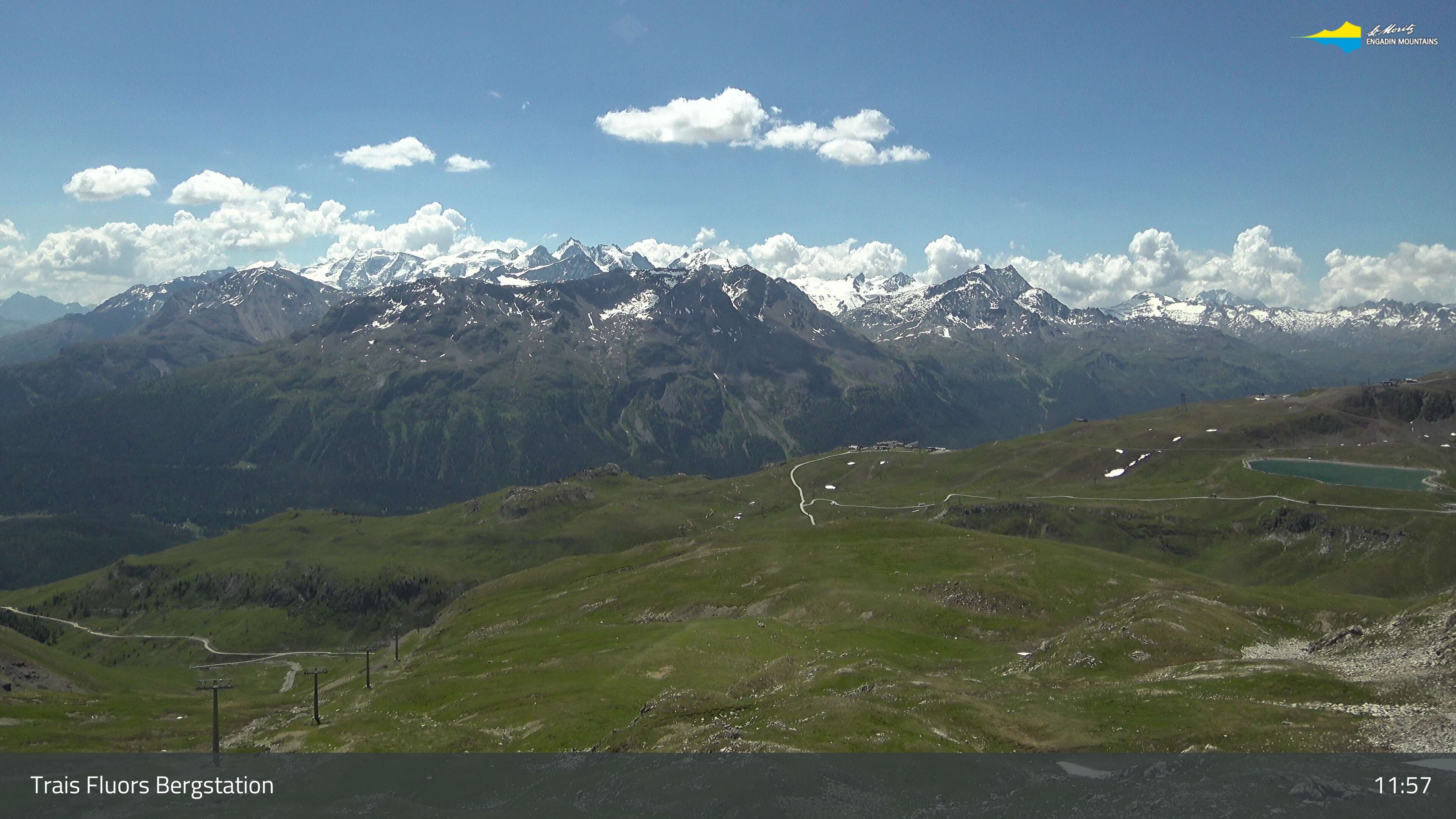 Celerina: Trais Fluors Bergstation, Corviglia - St. Moritz