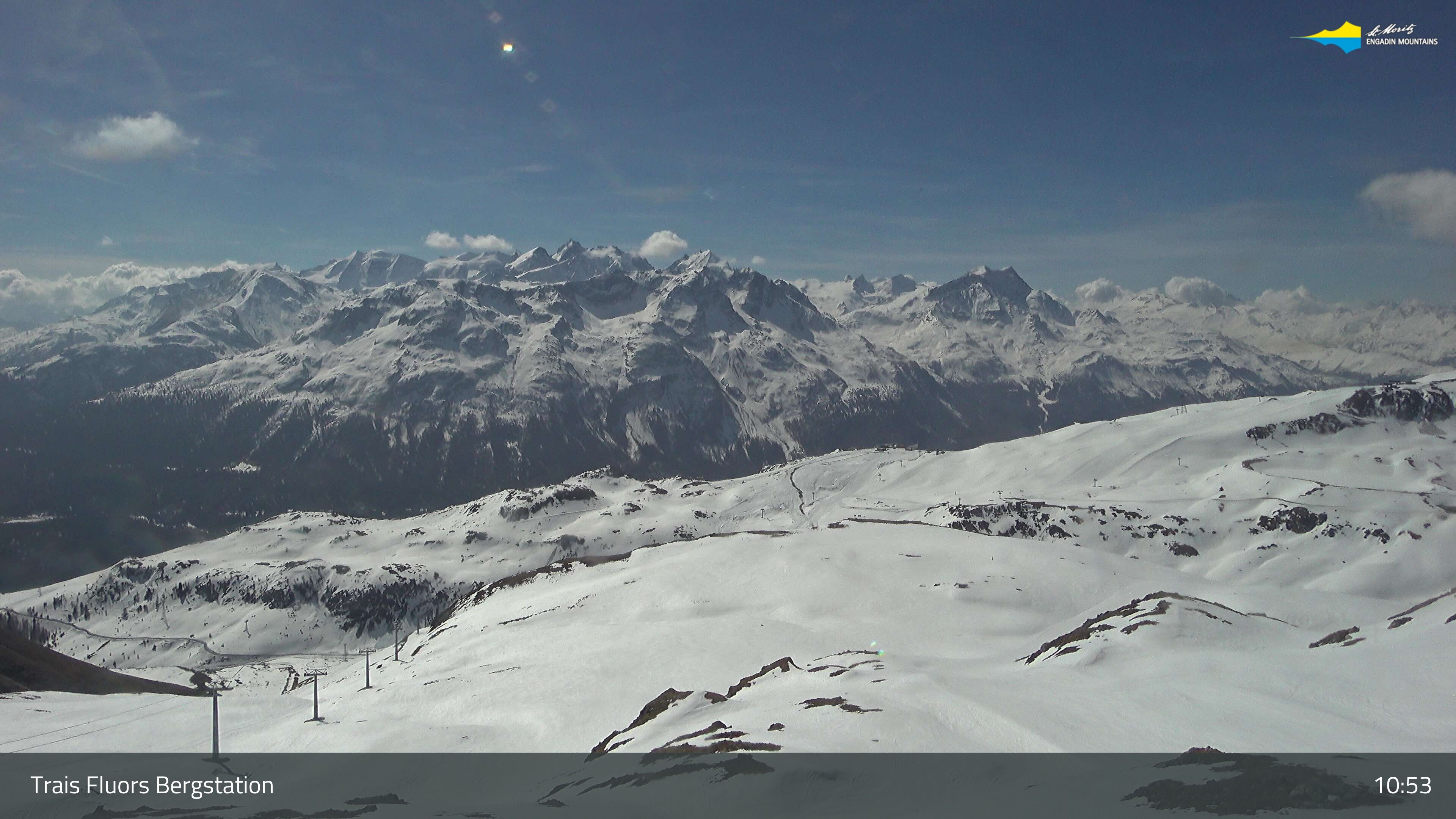 Celerina: Trais Fluors Bergstation, Corviglia - St. Moritz