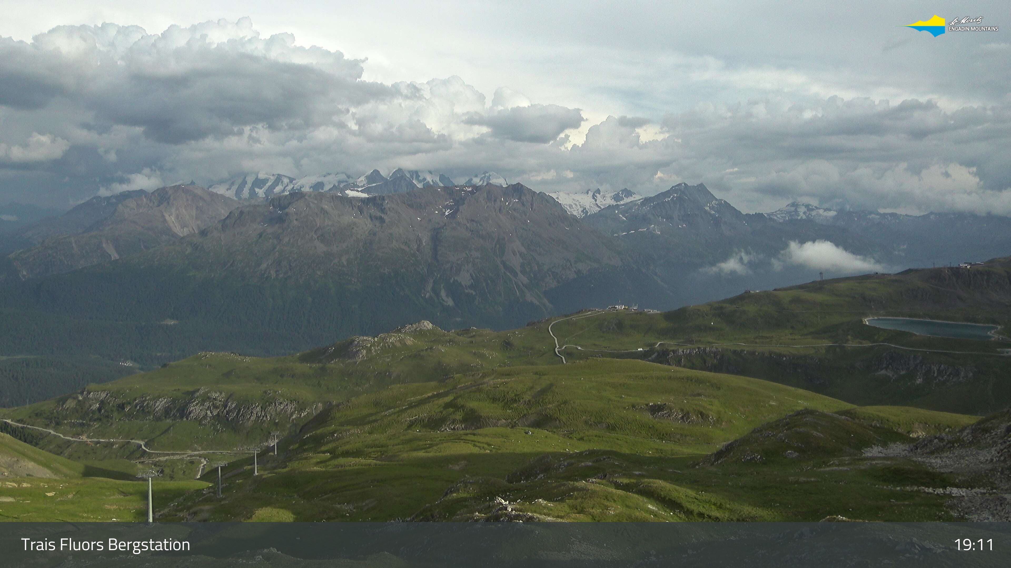 Celerina: Trais Fluors Bergstation, Corviglia - St. Moritz
