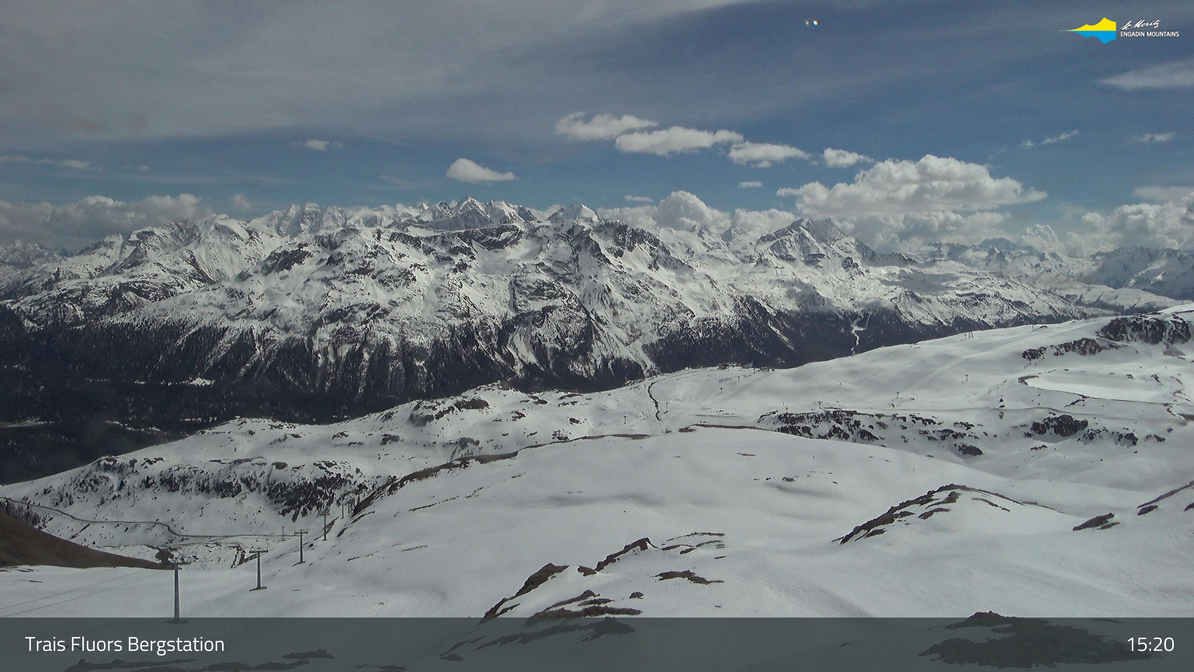 Celerina: Trais Fluors Bergstation, Corviglia - St. Moritz