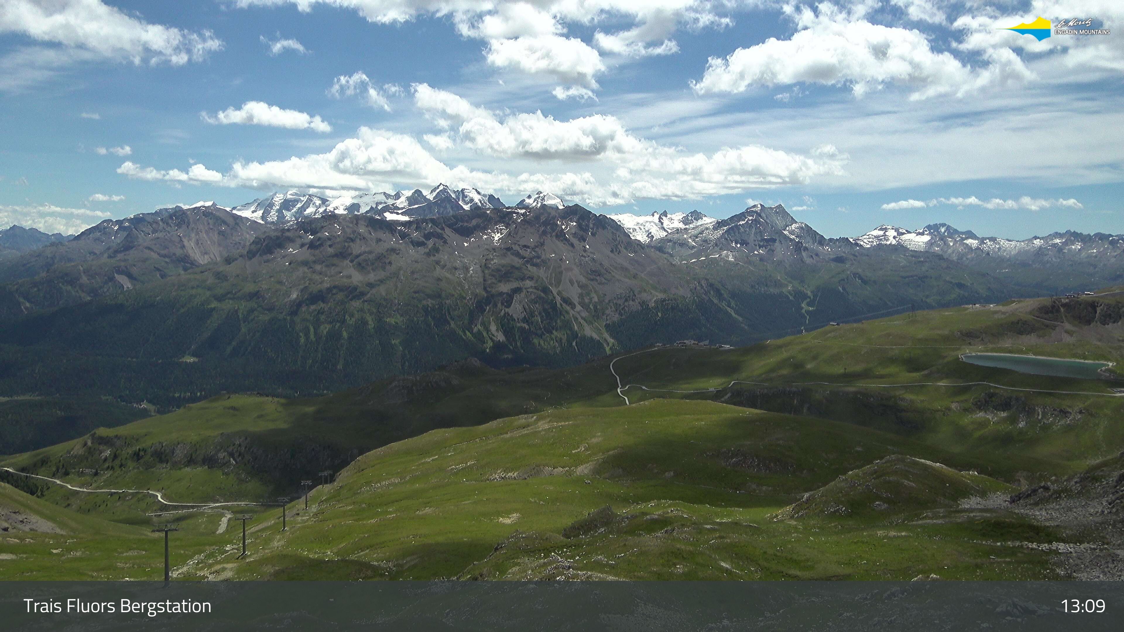 Celerina: Trais Fluors Bergstation, Corviglia - St. Moritz