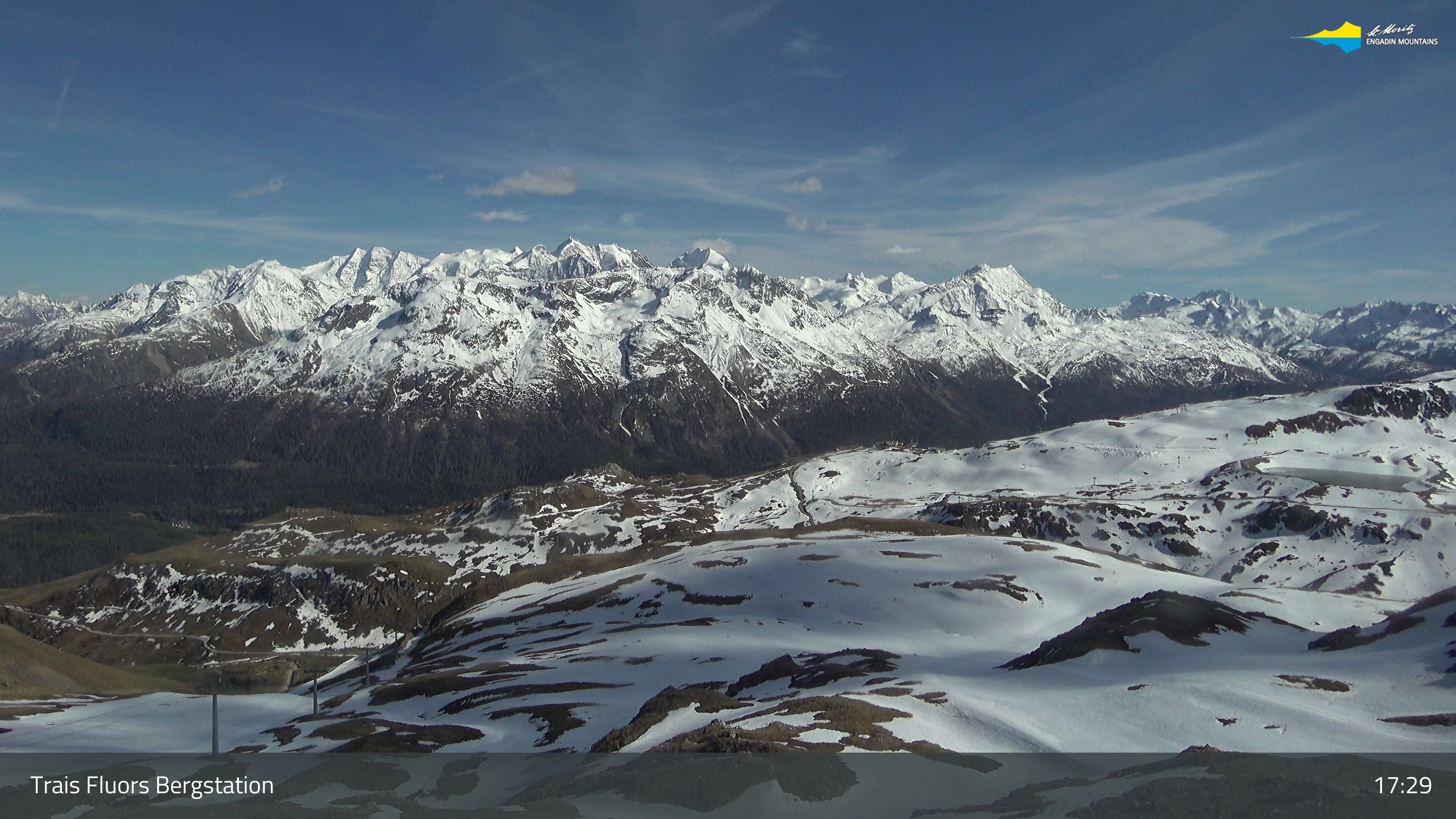 Celerina: Trais Fluors Bergstation, Corviglia - St. Moritz
