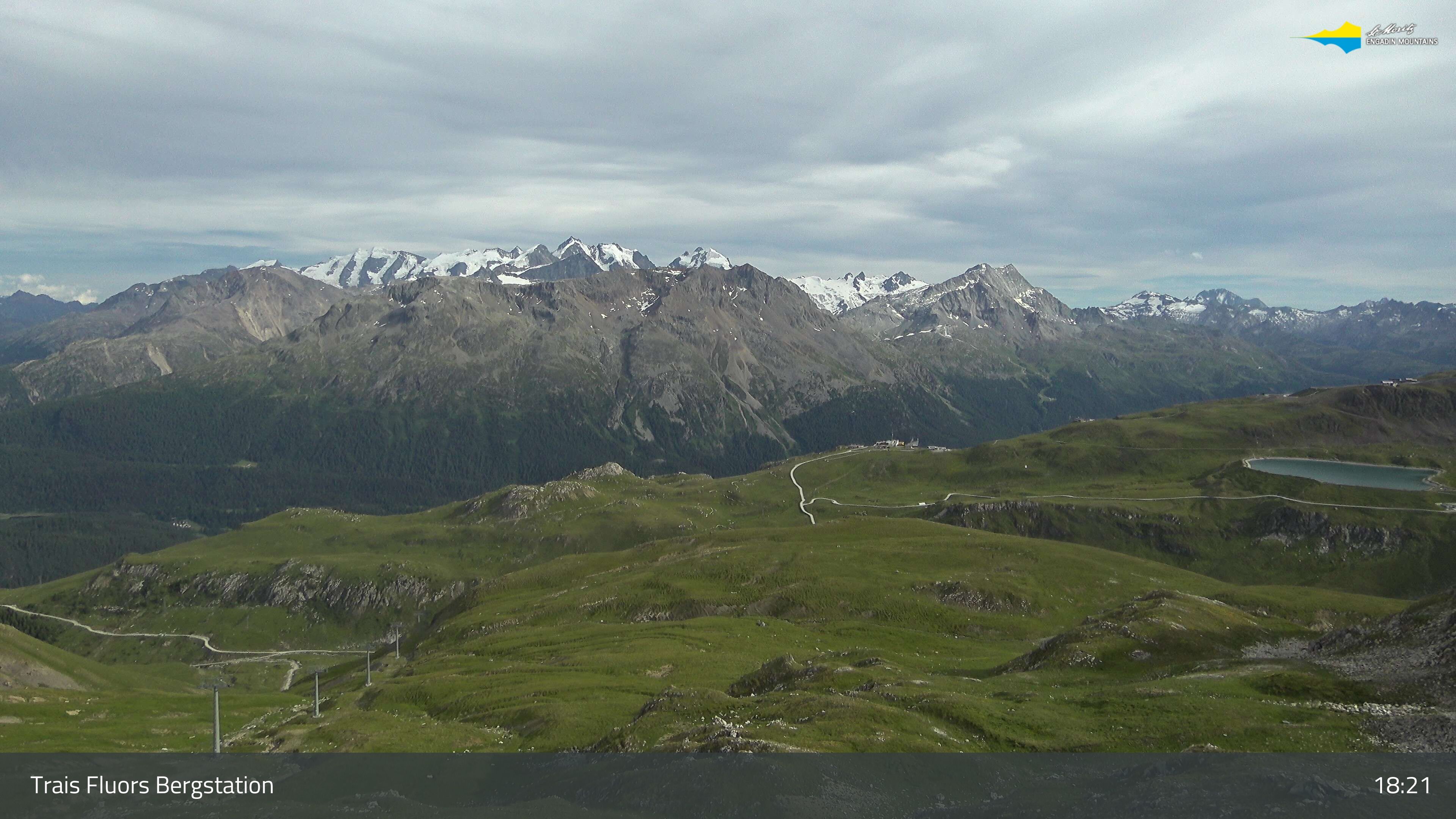 Celerina: Trais Fluors Bergstation, Corviglia - St. Moritz