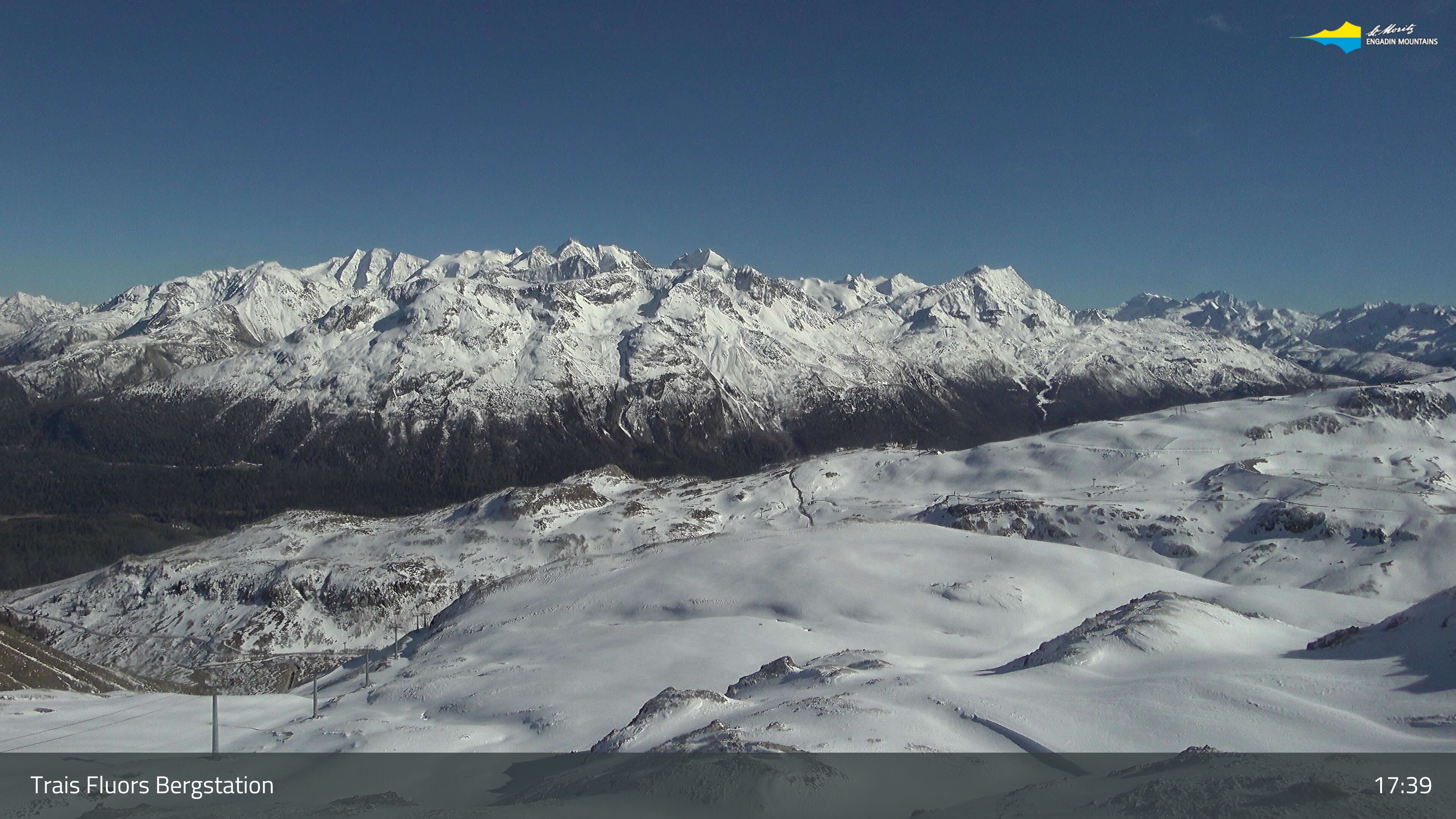Celerina: Trais Fluors Bergstation, Corviglia - St. Moritz