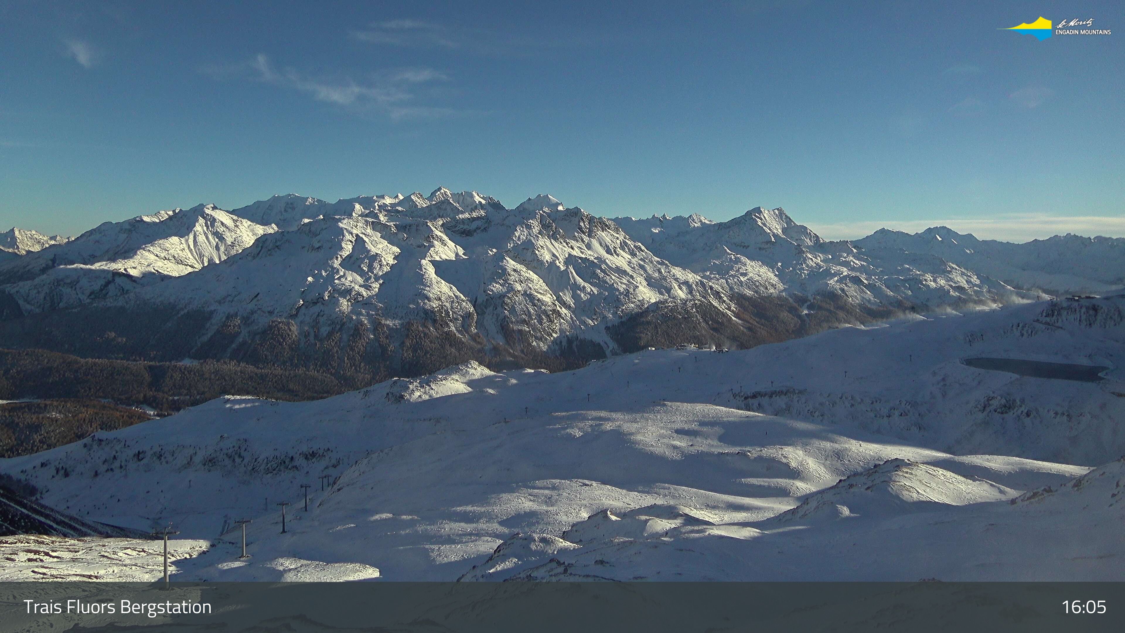 Celerina: Trais Fluors Bergstation, Corviglia - St. Moritz