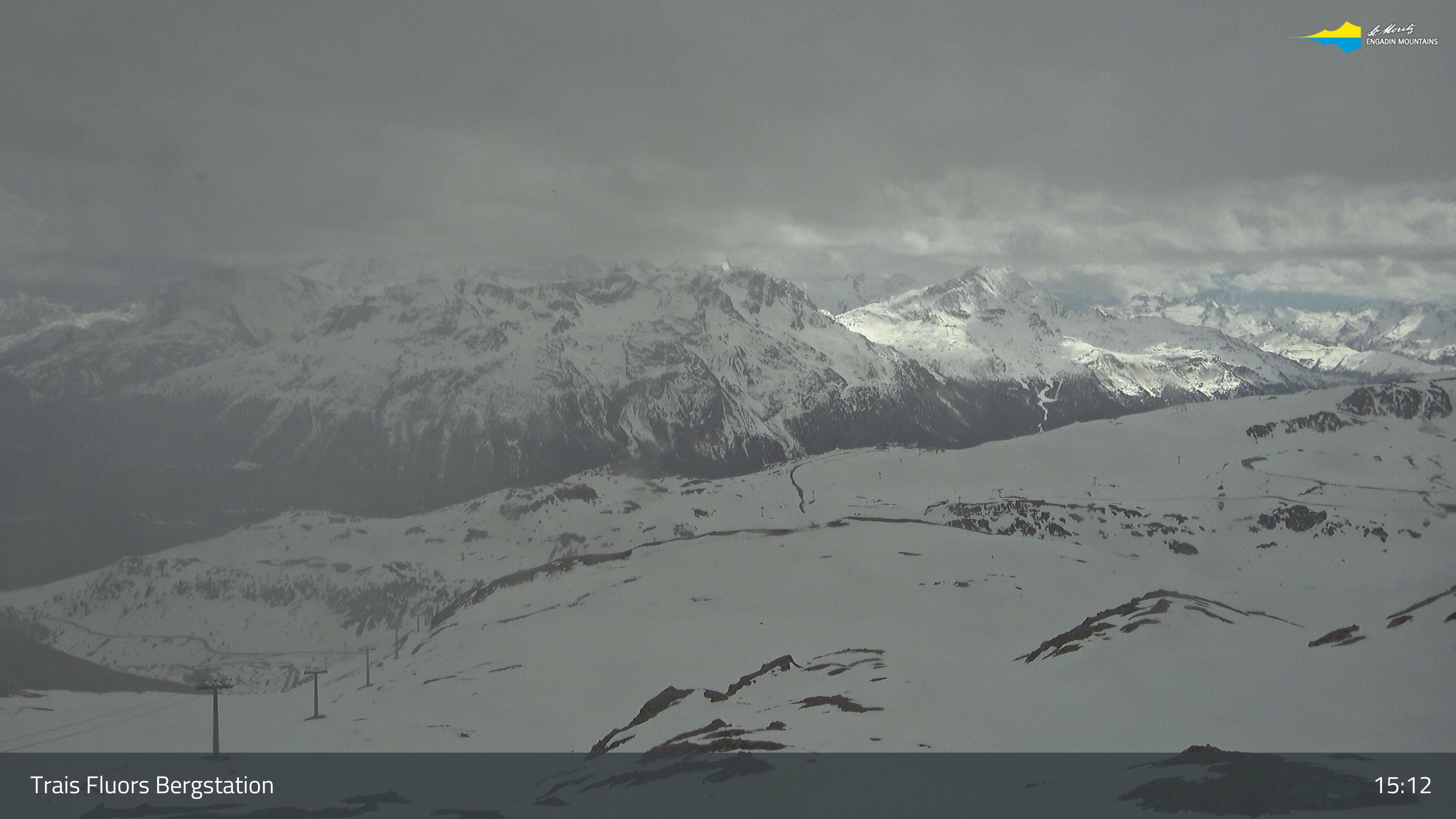 Celerina: Trais Fluors Bergstation, Corviglia - St. Moritz