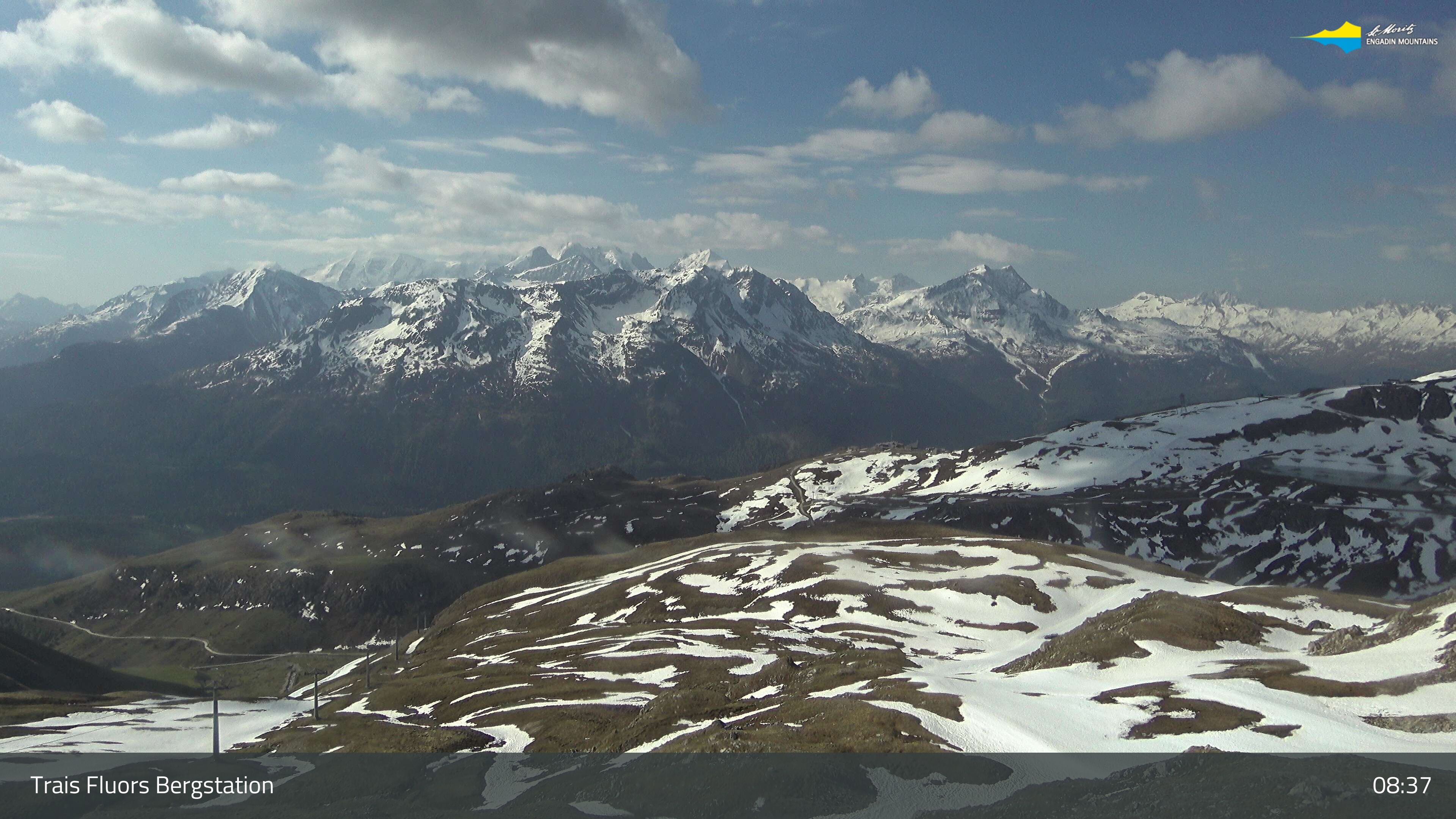 Celerina: Trais Fluors Bergstation, Corviglia - St. Moritz