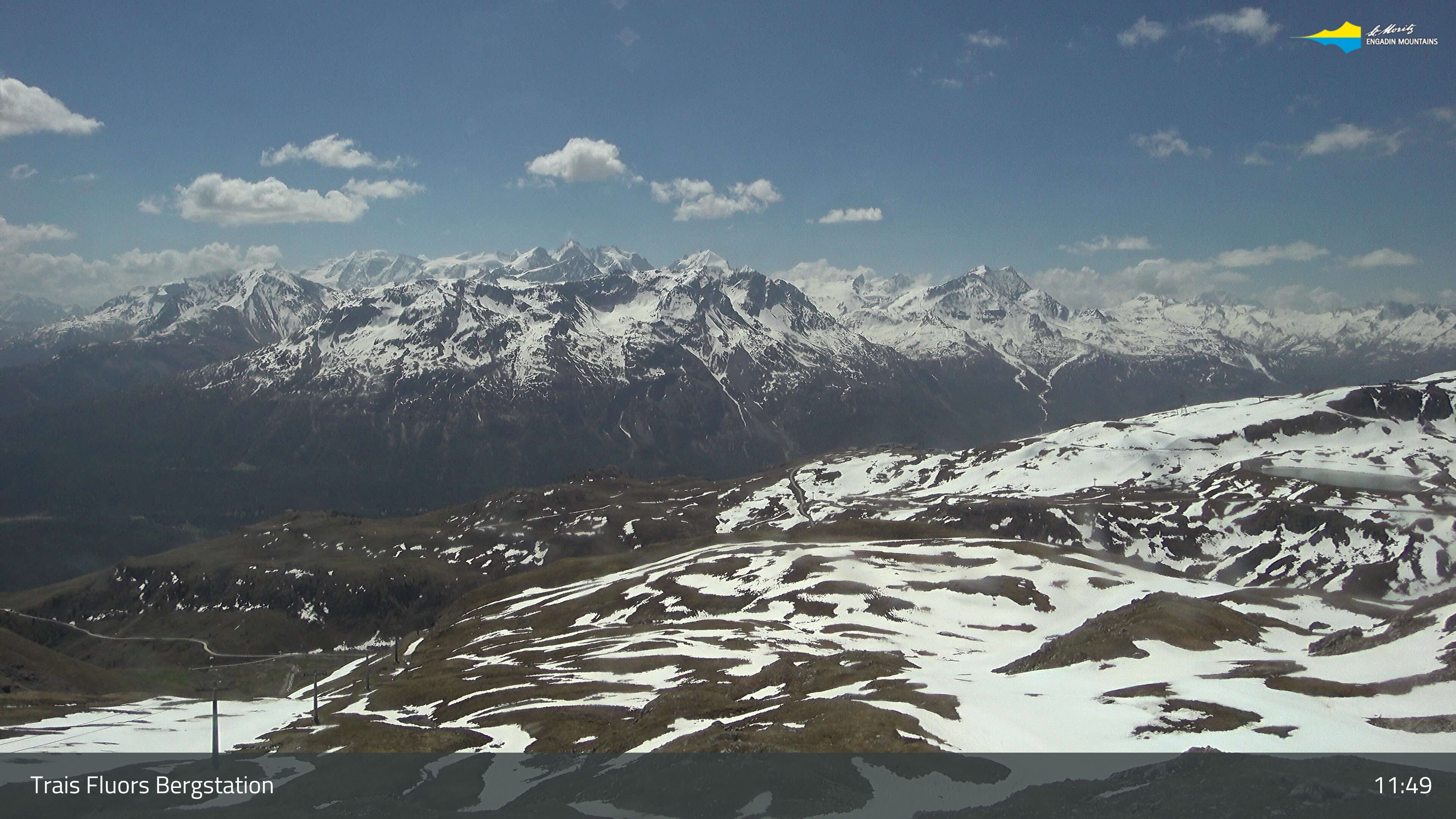 Celerina: Trais Fluors Bergstation, Corviglia - St. Moritz