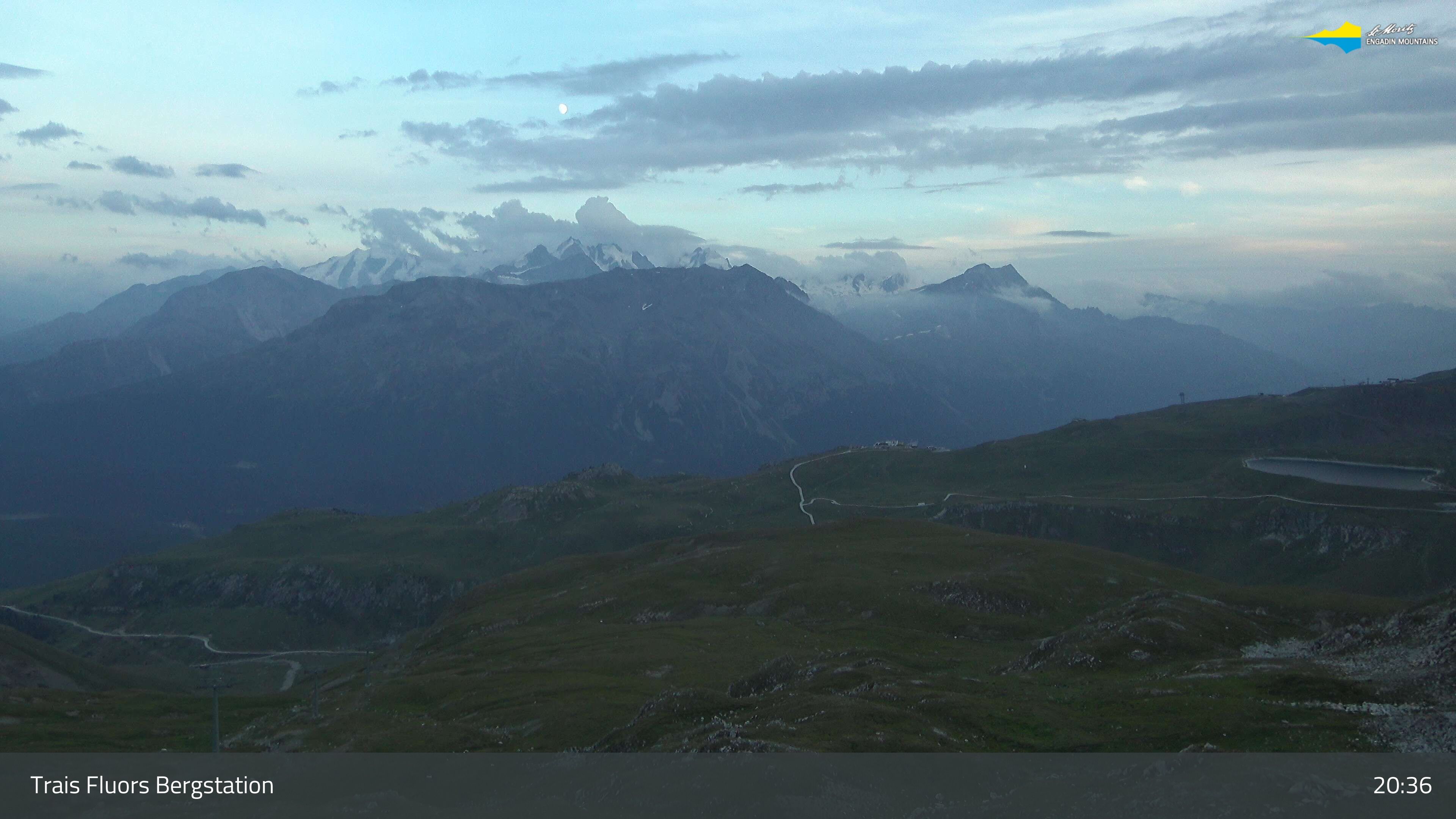 Celerina: Trais Fluors Bergstation, Corviglia - St. Moritz