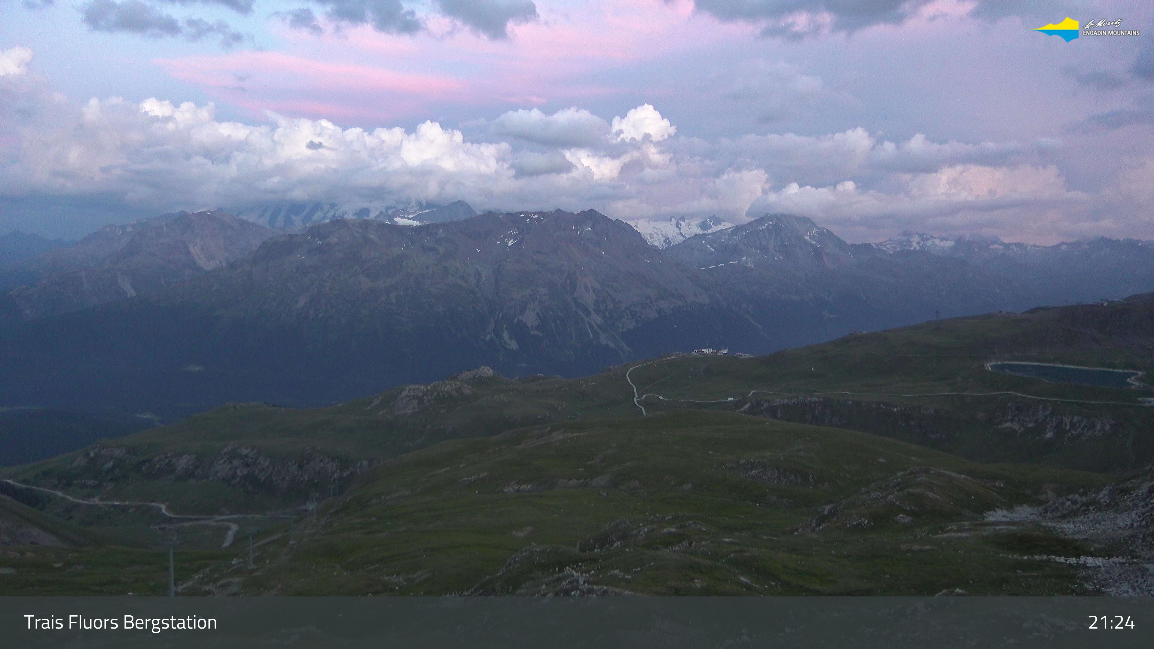 Celerina: Trais Fluors Bergstation, Corviglia - St. Moritz