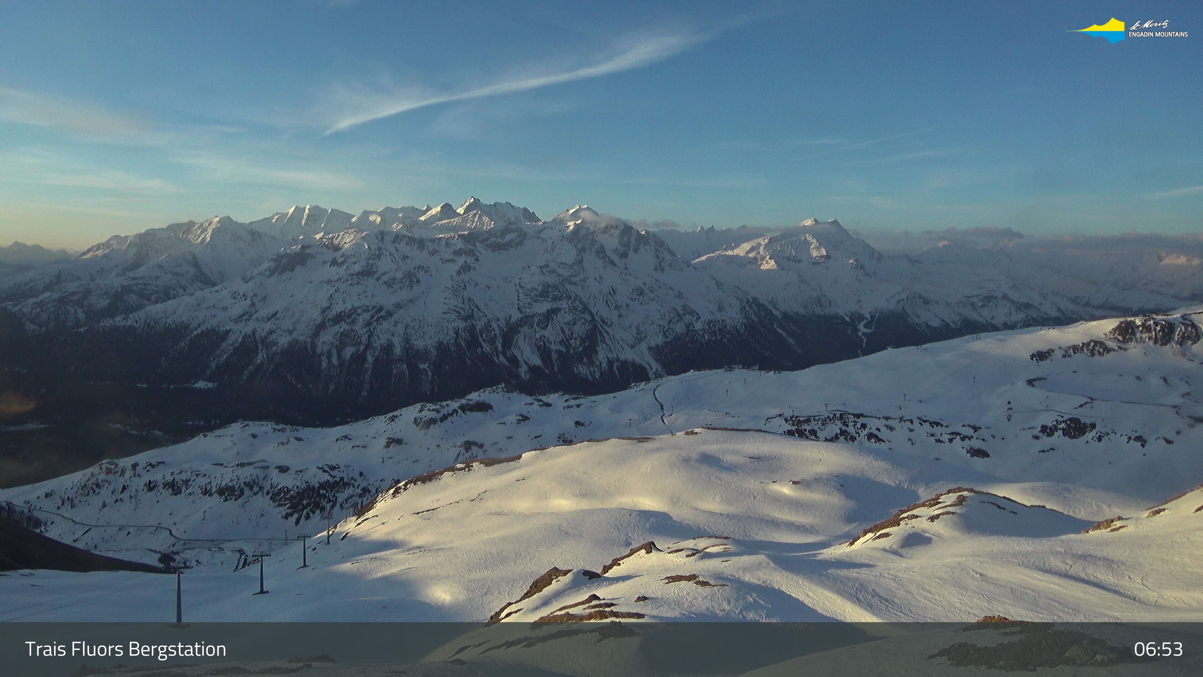 Celerina: Trais Fluors Bergstation, Corviglia - St. Moritz