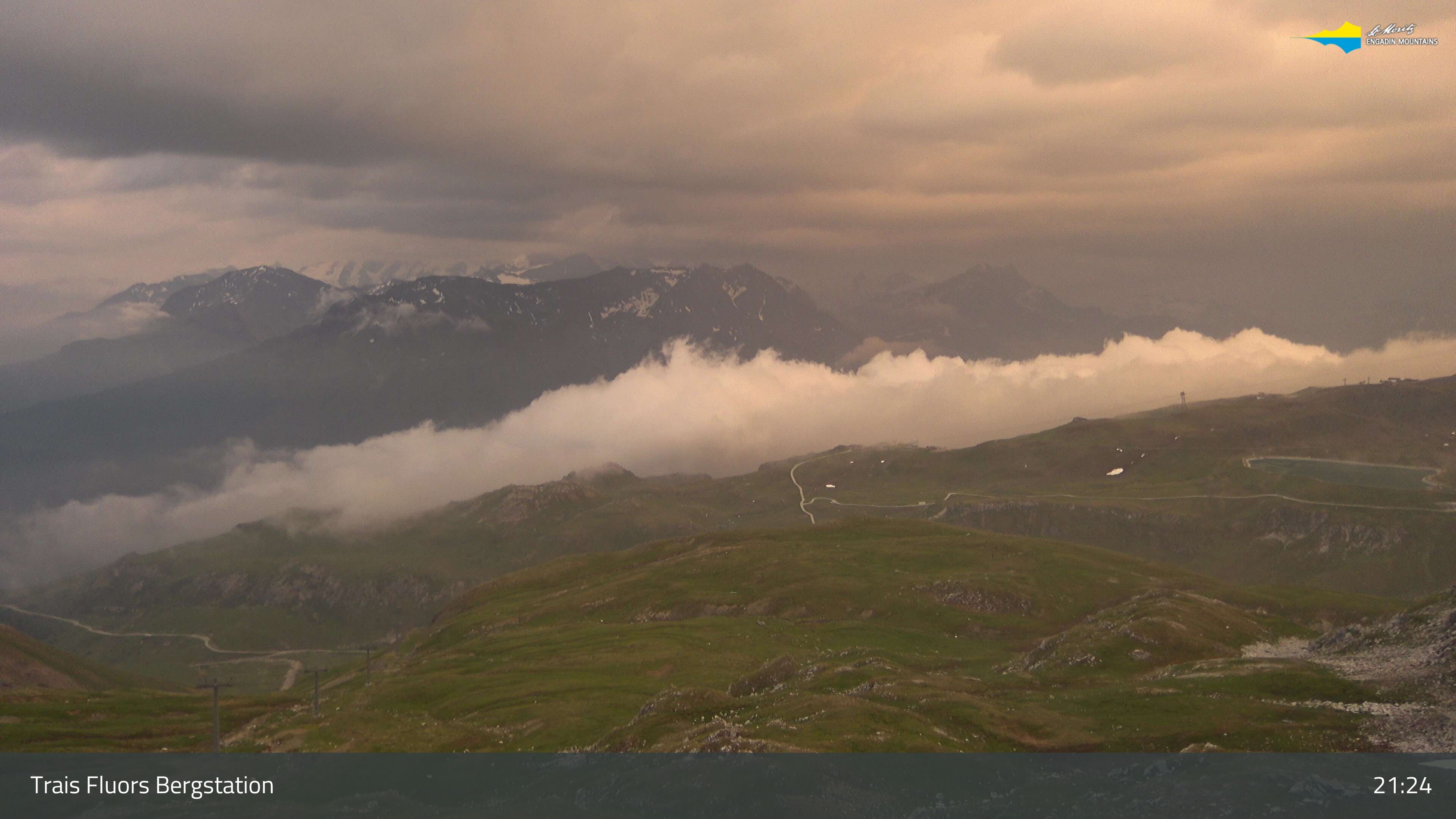 Celerina: Trais Fluors Bergstation, Corviglia - St. Moritz