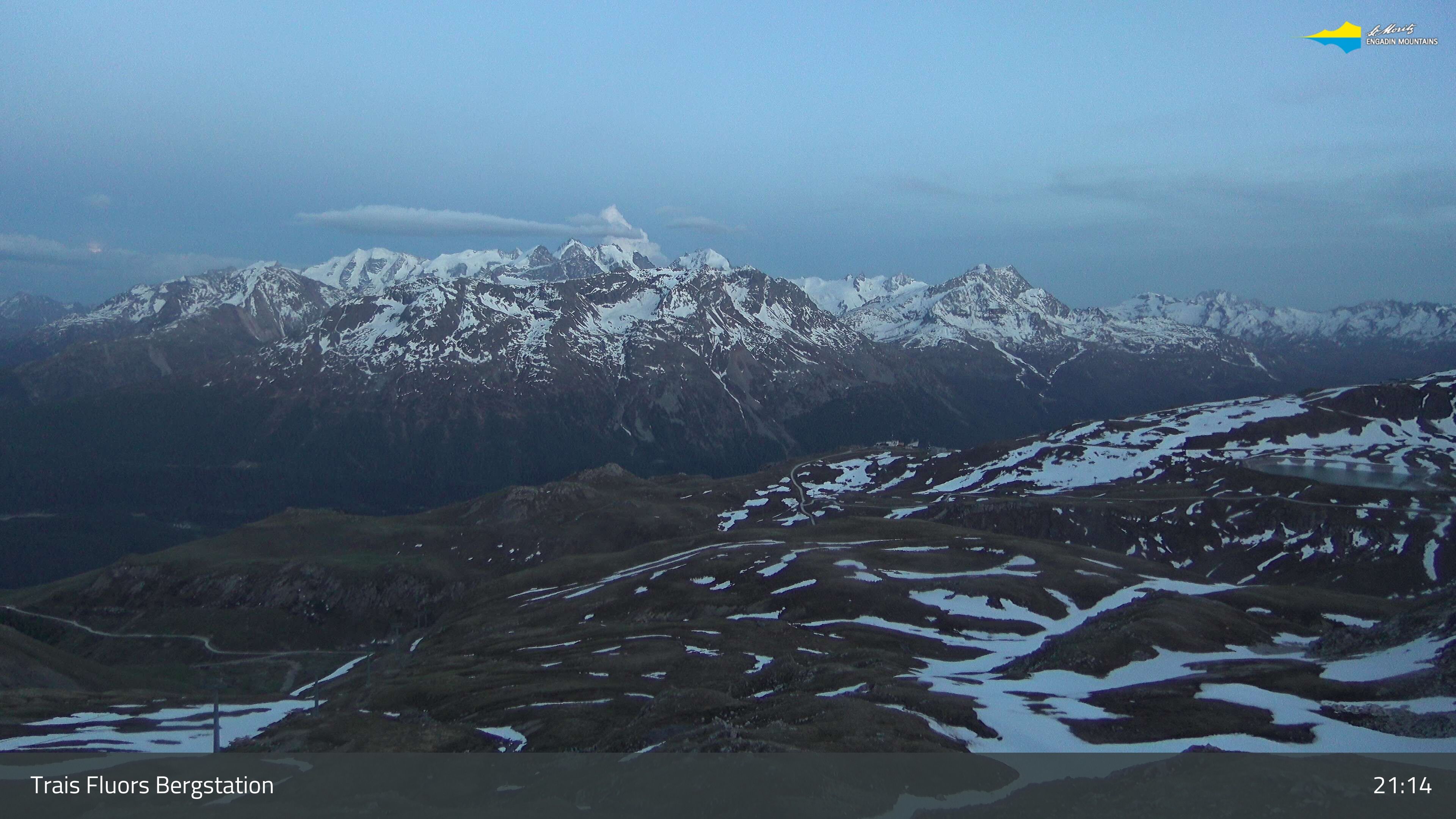 Celerina: Trais Fluors Bergstation, Corviglia - St. Moritz