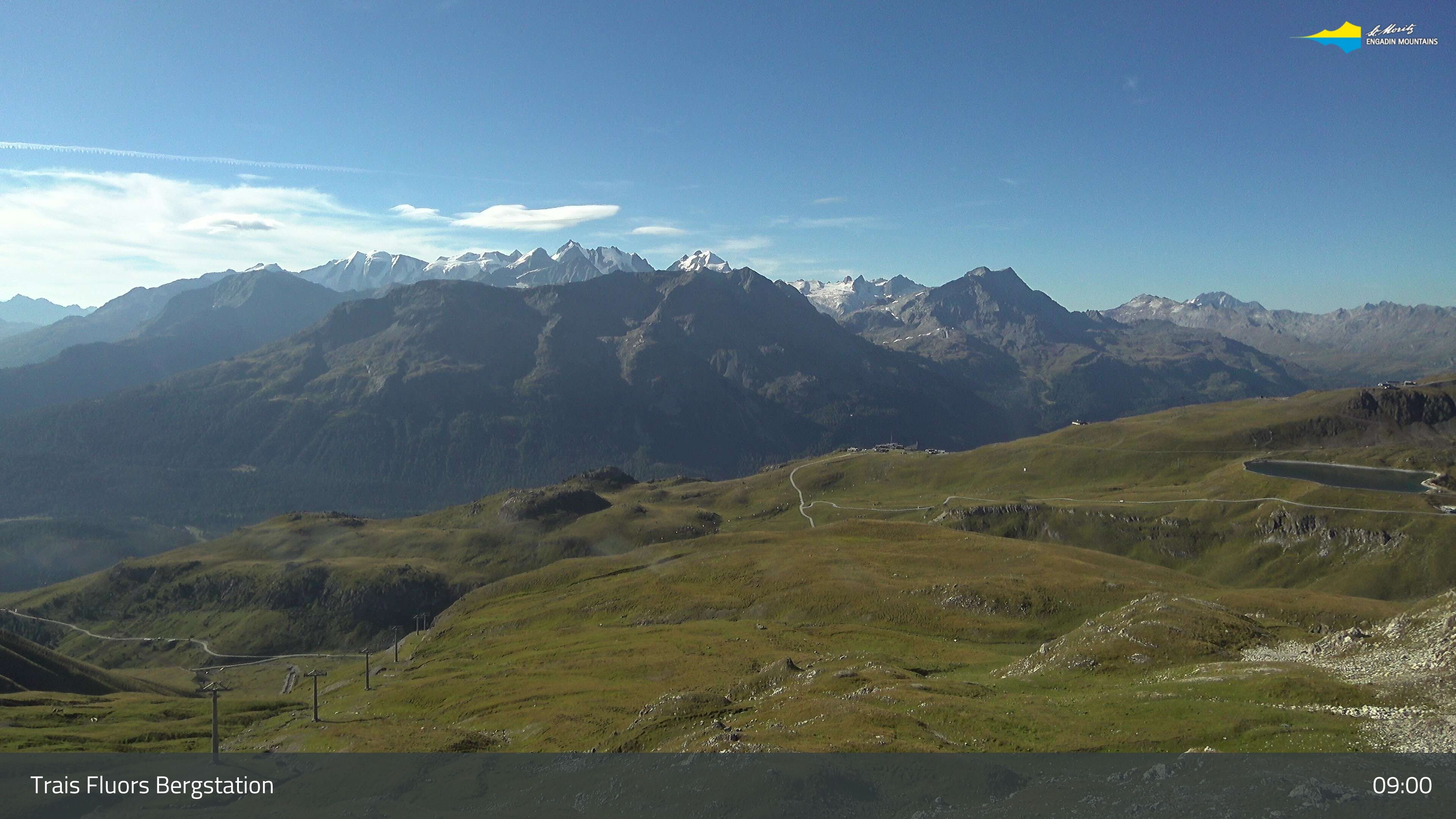 Celerina: Trais Fluors Bergstation, Corviglia - St. Moritz