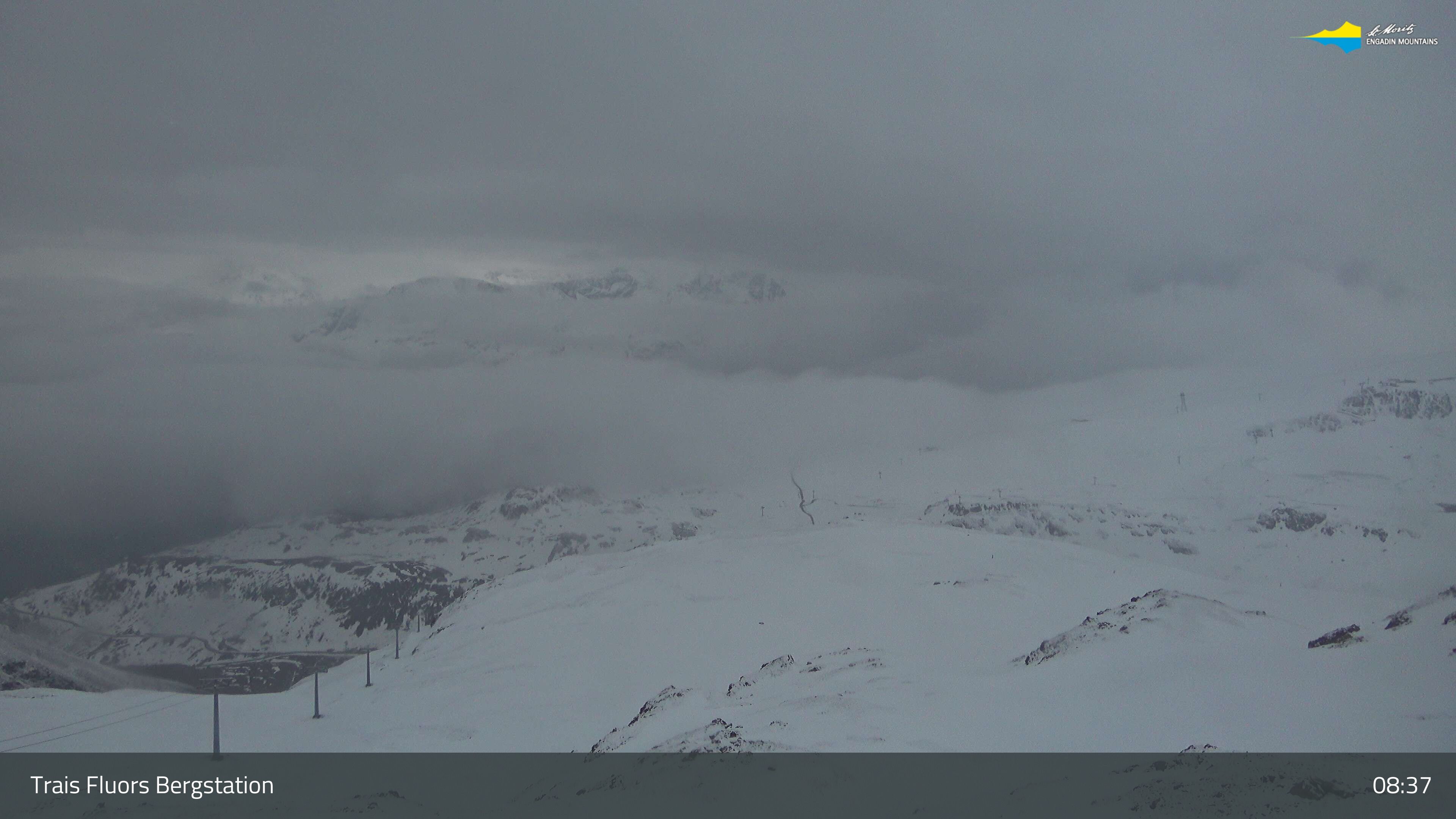 Celerina: Trais Fluors Bergstation, Corviglia - St. Moritz