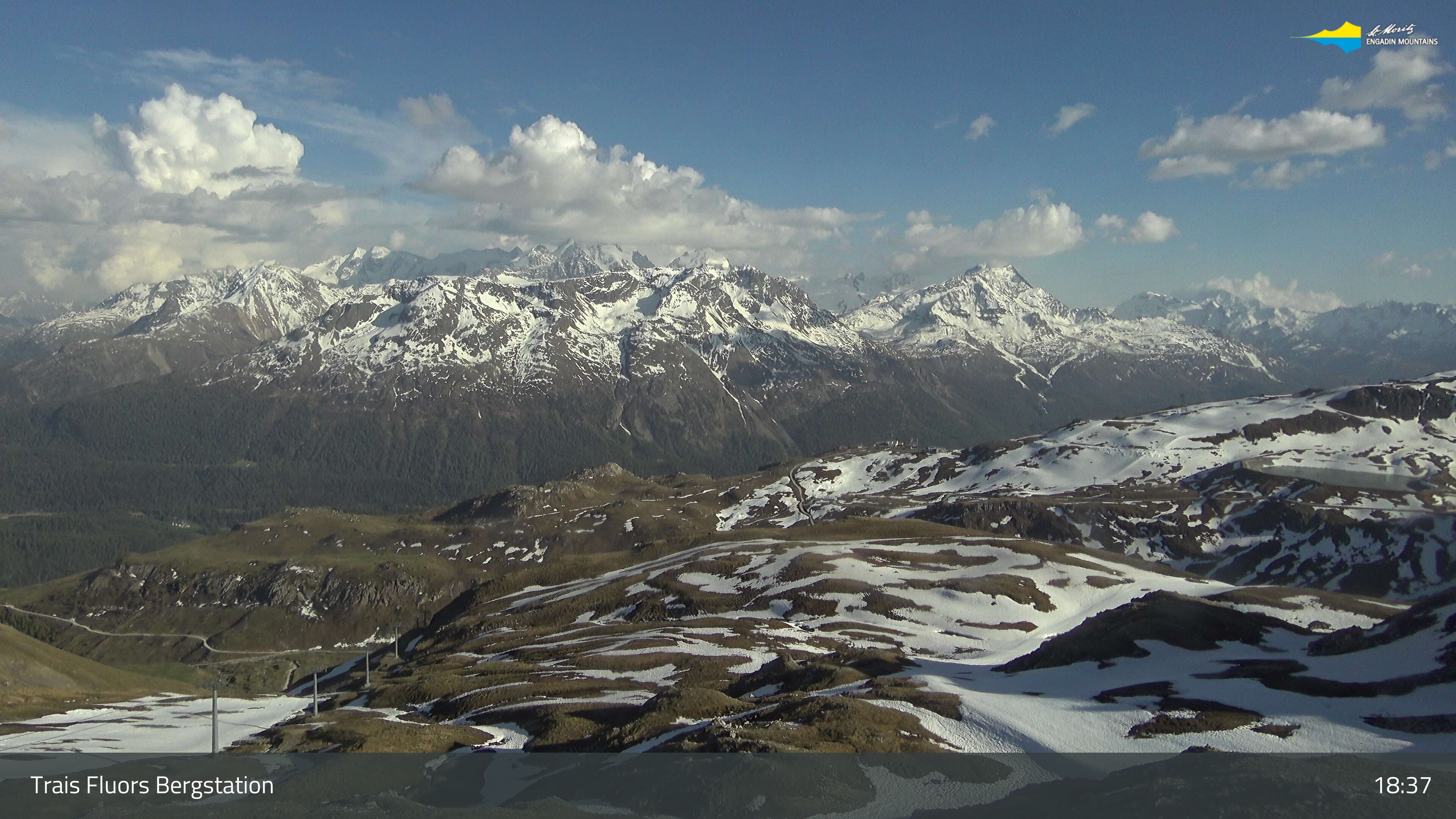 Celerina: Trais Fluors Bergstation, Corviglia - St. Moritz