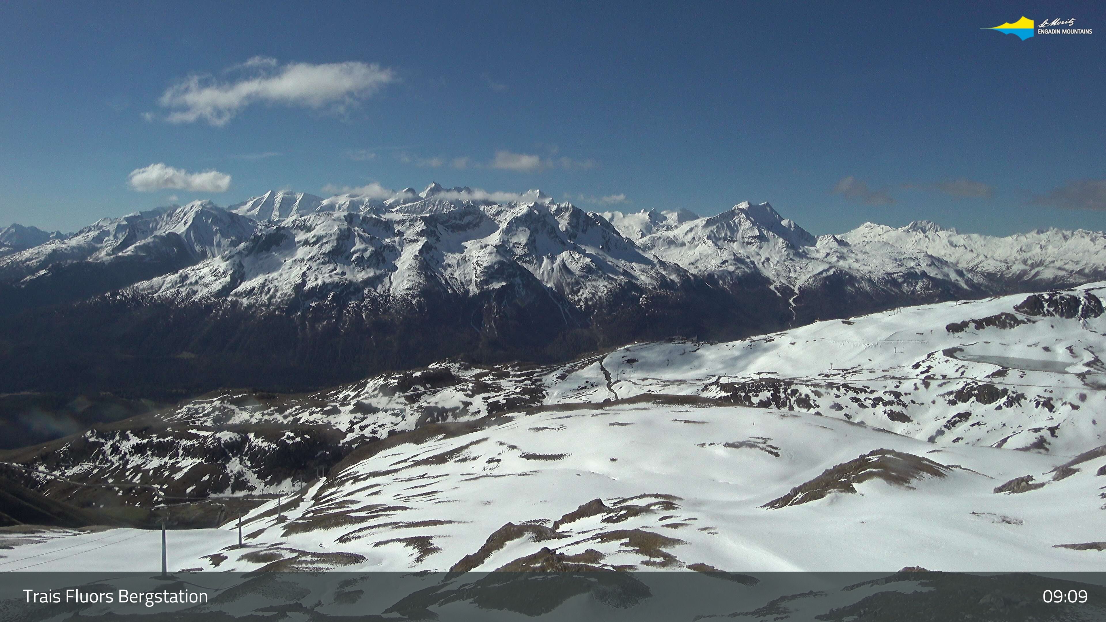 Celerina: Trais Fluors Bergstation, Corviglia - St. Moritz