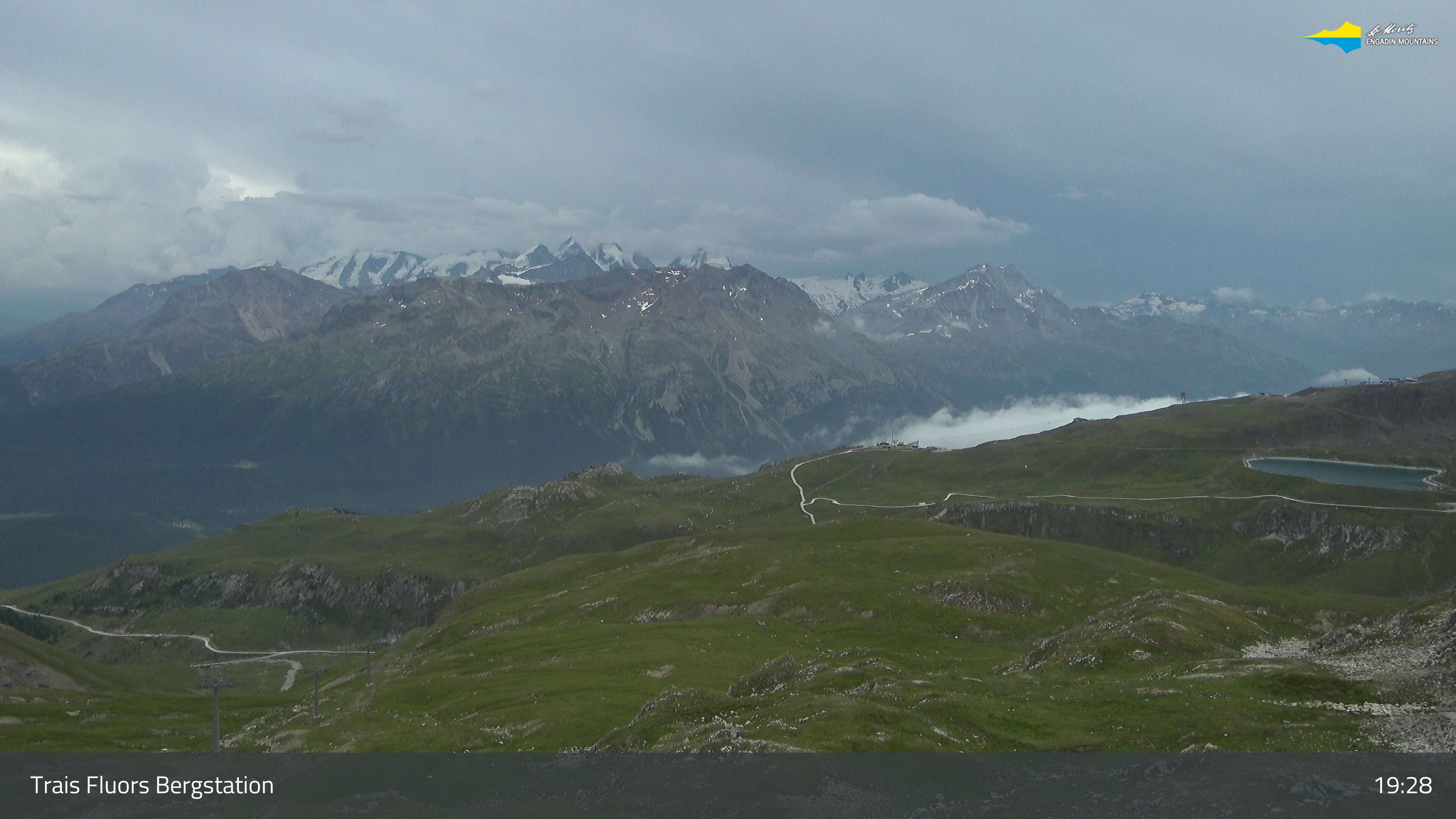 Celerina: Trais Fluors Bergstation, Corviglia - St. Moritz