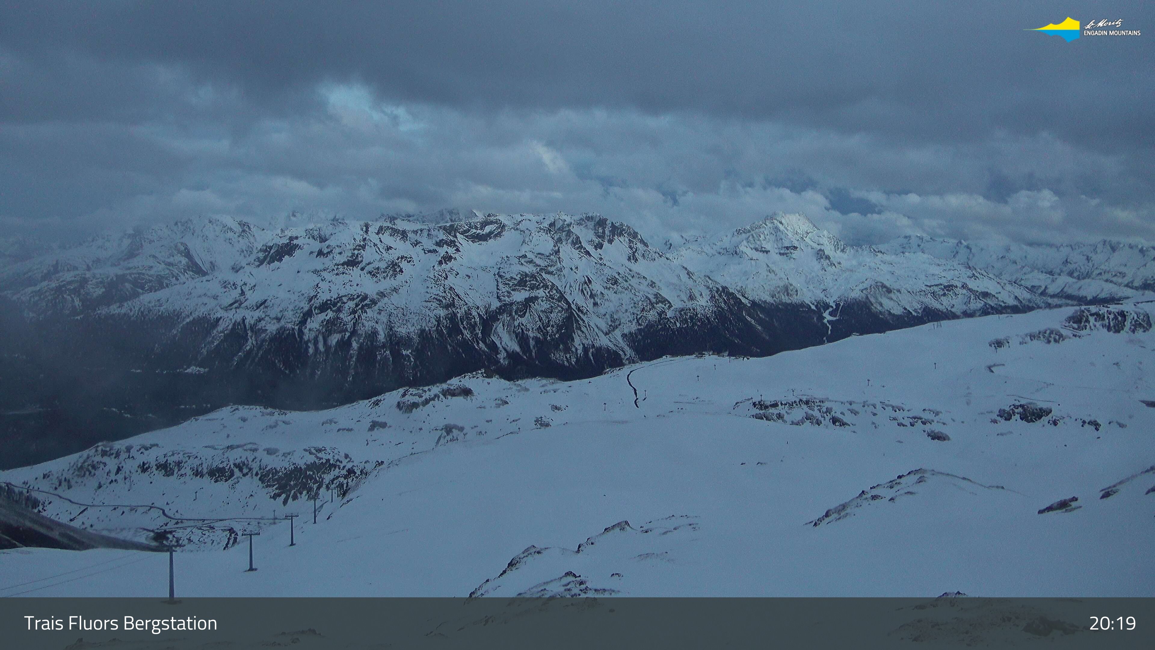 Celerina: Trais Fluors Bergstation, Corviglia - St. Moritz
