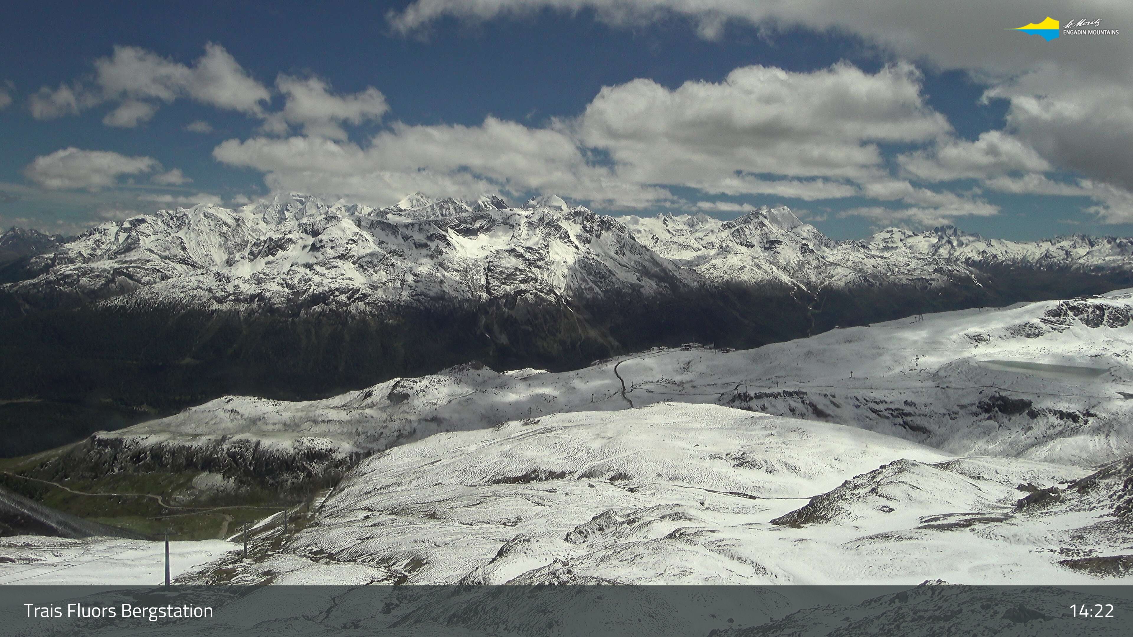Celerina: Trais Fluors Bergstation, Corviglia - St. Moritz